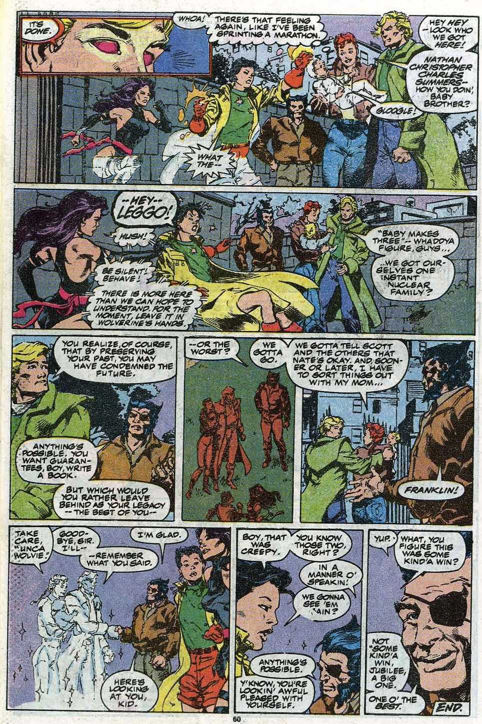 Read online X-Men Annual comic -  Issue #14 - 62