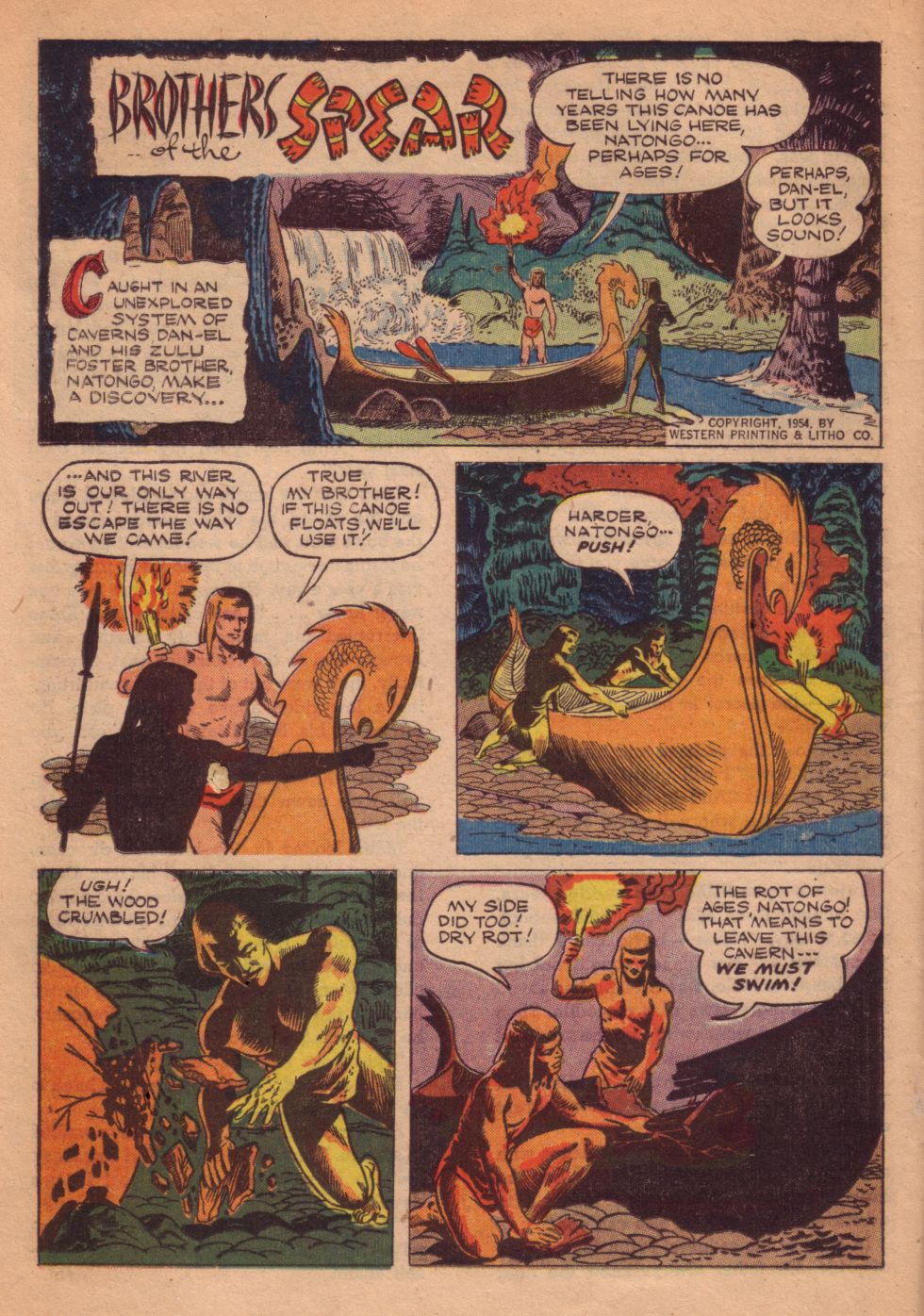 Read online Tarzan (1948) comic -  Issue #55 - 44