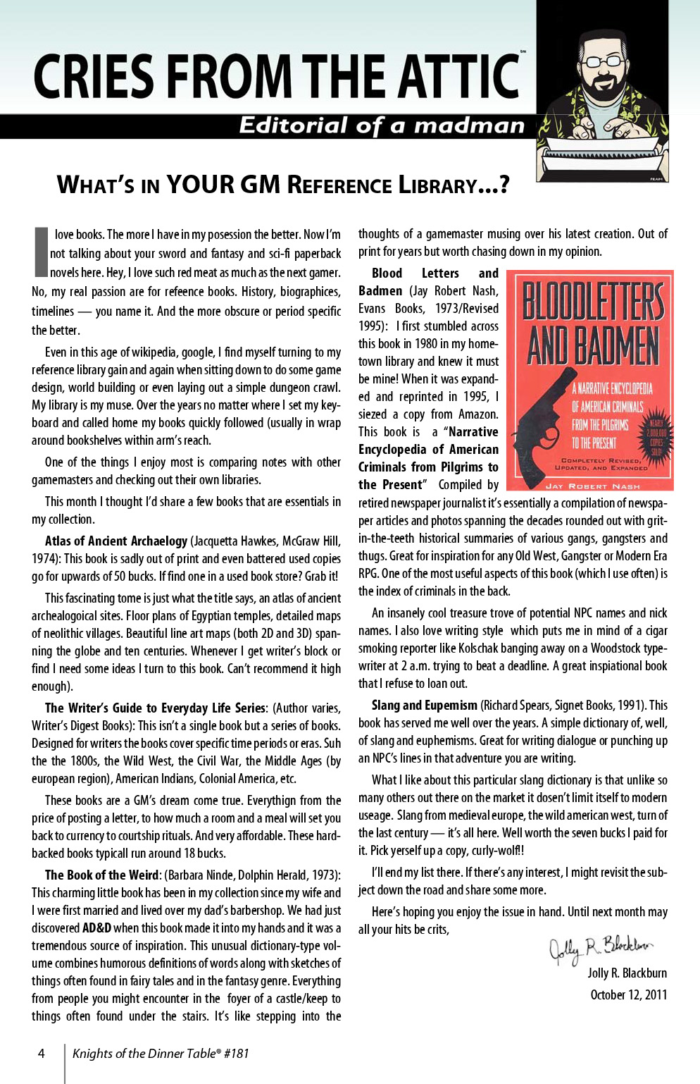 Read online Knights of the Dinner Table comic -  Issue #181 - 6