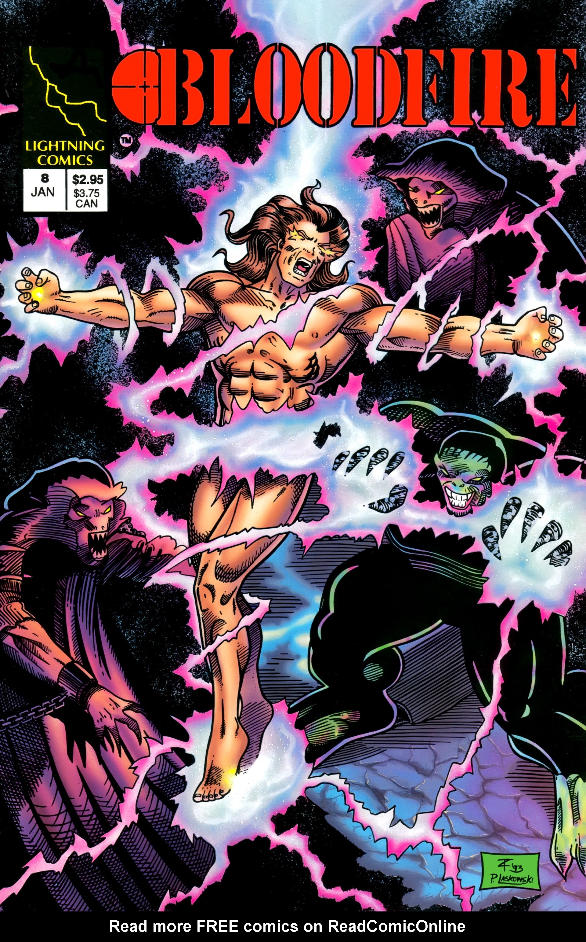 Read online Bloodfire comic -  Issue #8 - 1