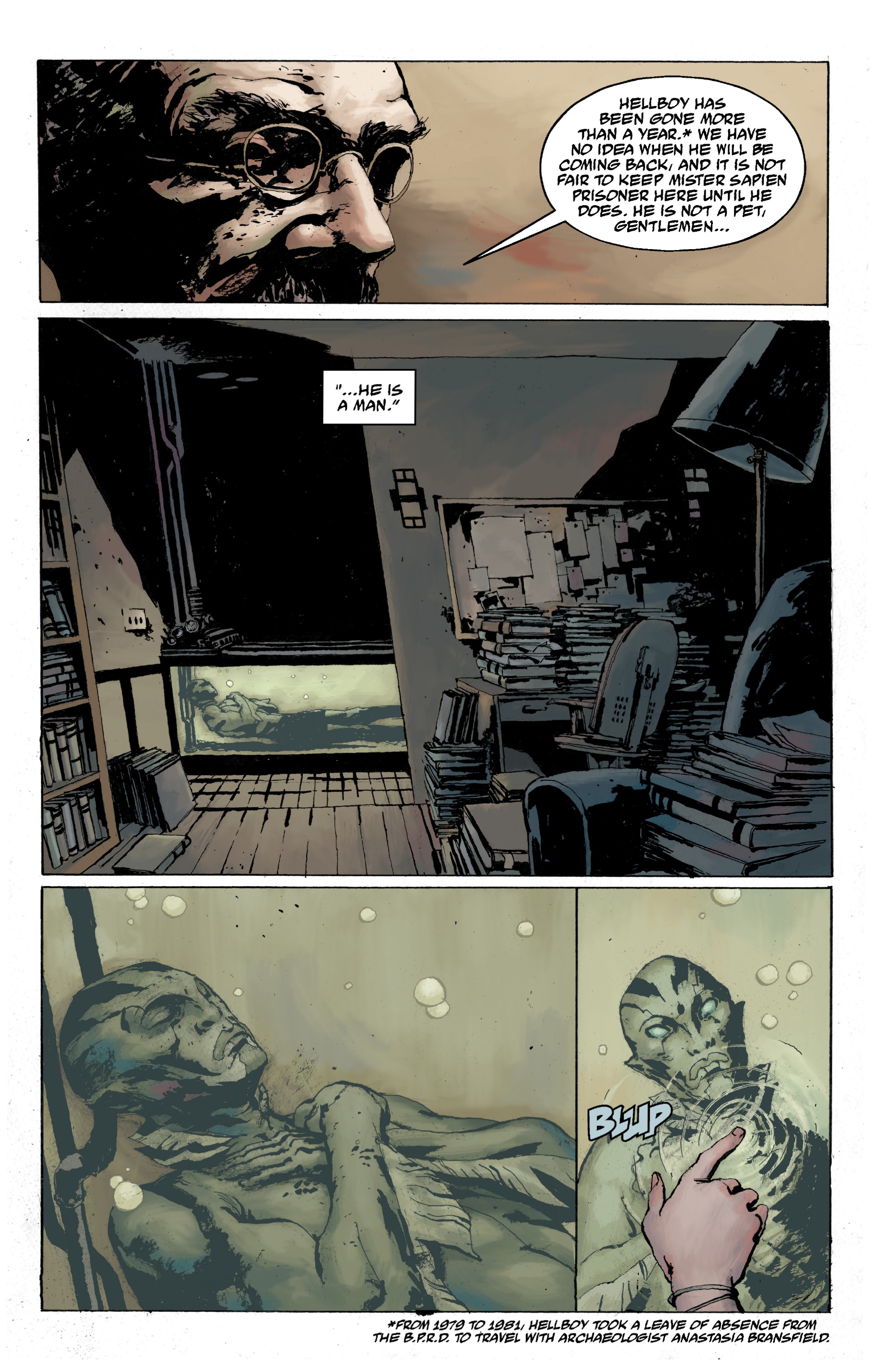 Read online Abe Sapien comic -  Issue # _TPB The Drowning and Other Stories (Part 1) - 22