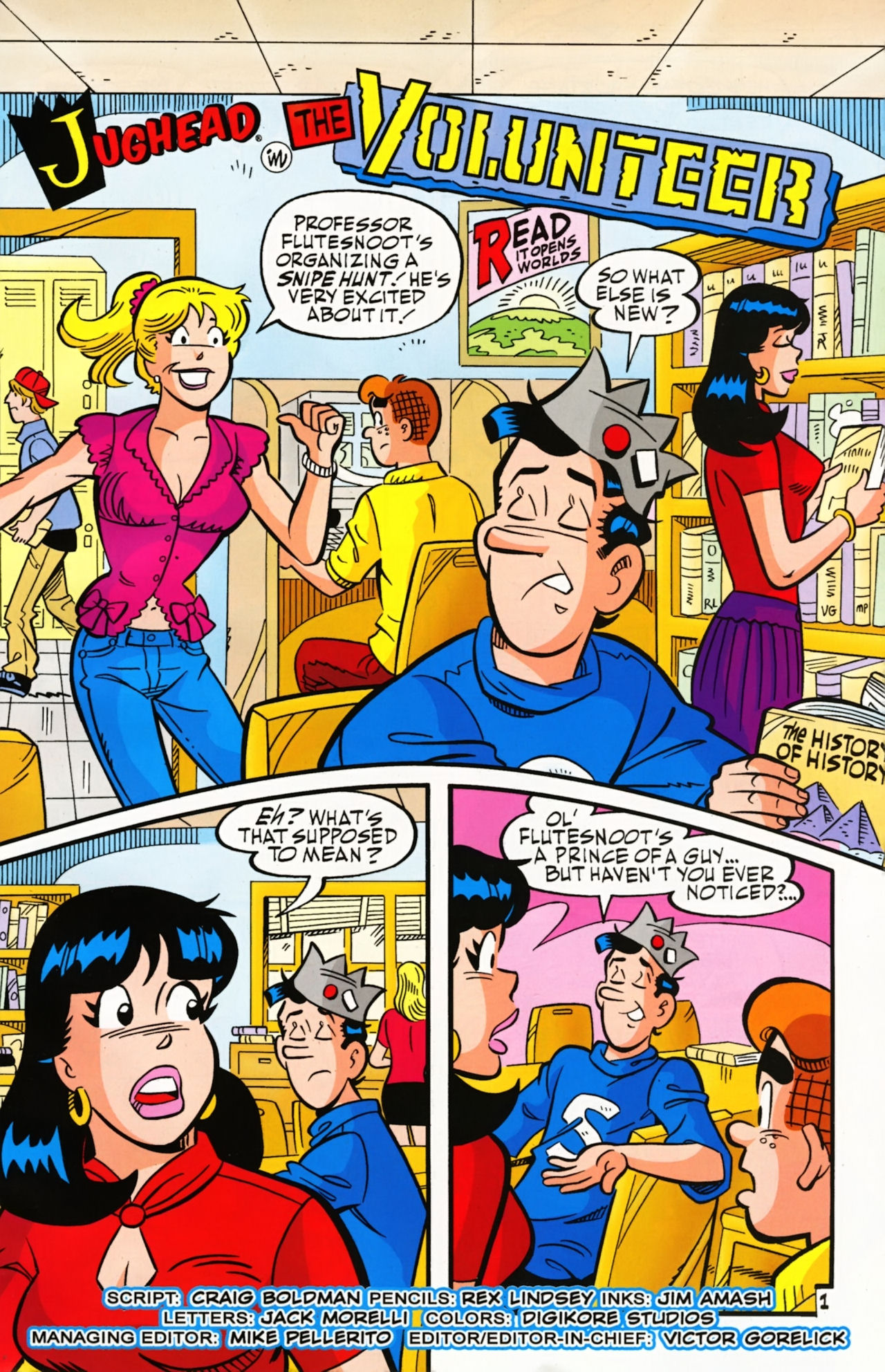 Read online Archie's Pal Jughead Comics comic -  Issue #201 - 3