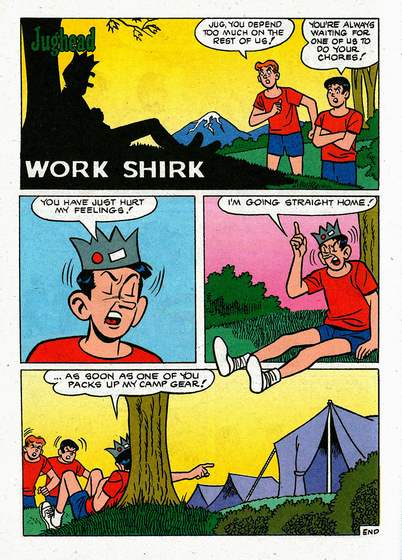 Read online Jughead's Double Digest Magazine comic -  Issue #142 - 146