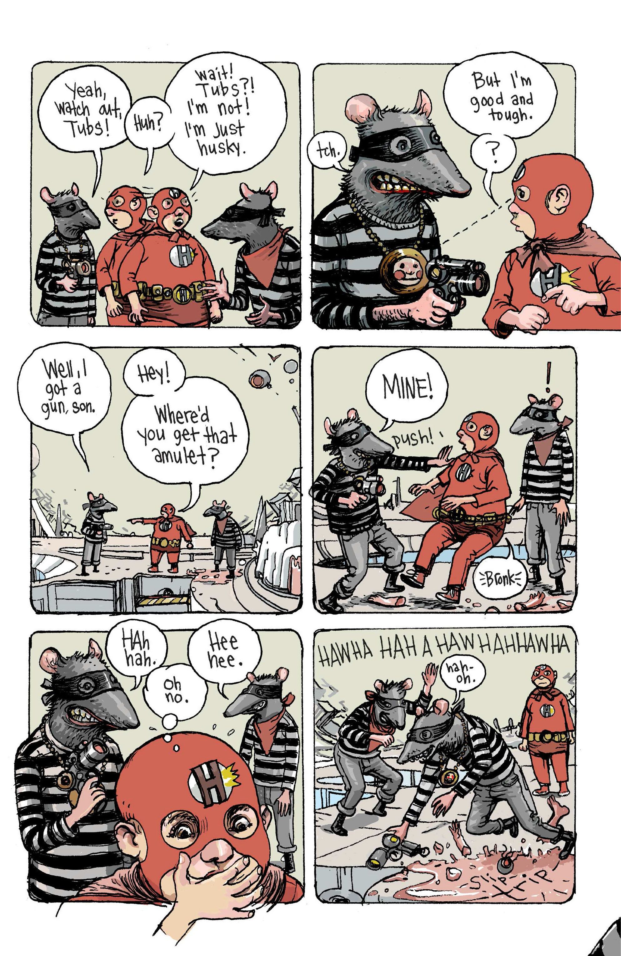 Read online Pop Gun War: Chain Letter comic -  Issue # TPB (Part 2) - 12