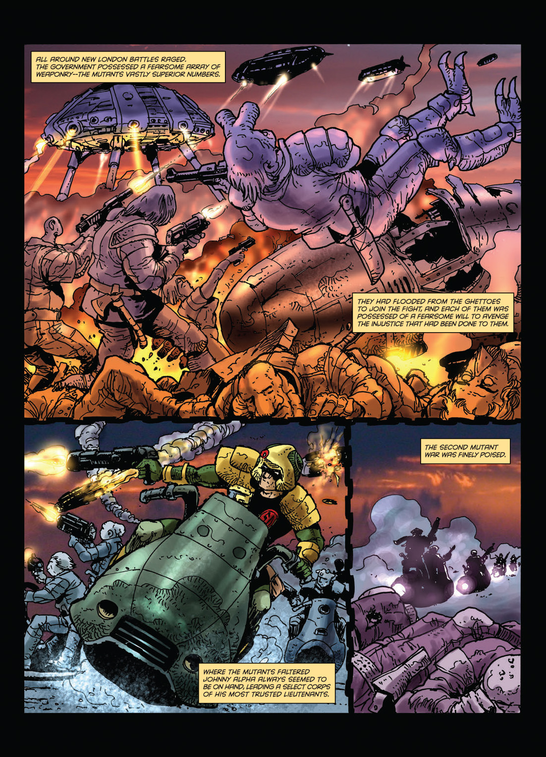 Read online Strontium Dog: The Life and Death of Johnny Alpha: Dogs of War comic -  Issue # TPB - 82