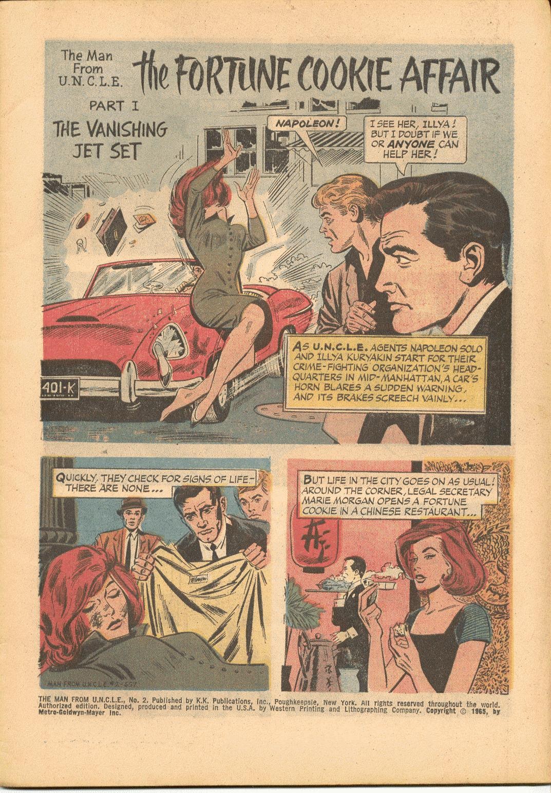 Read online The Man From U.N.C.L.E. comic -  Issue #2 - 3