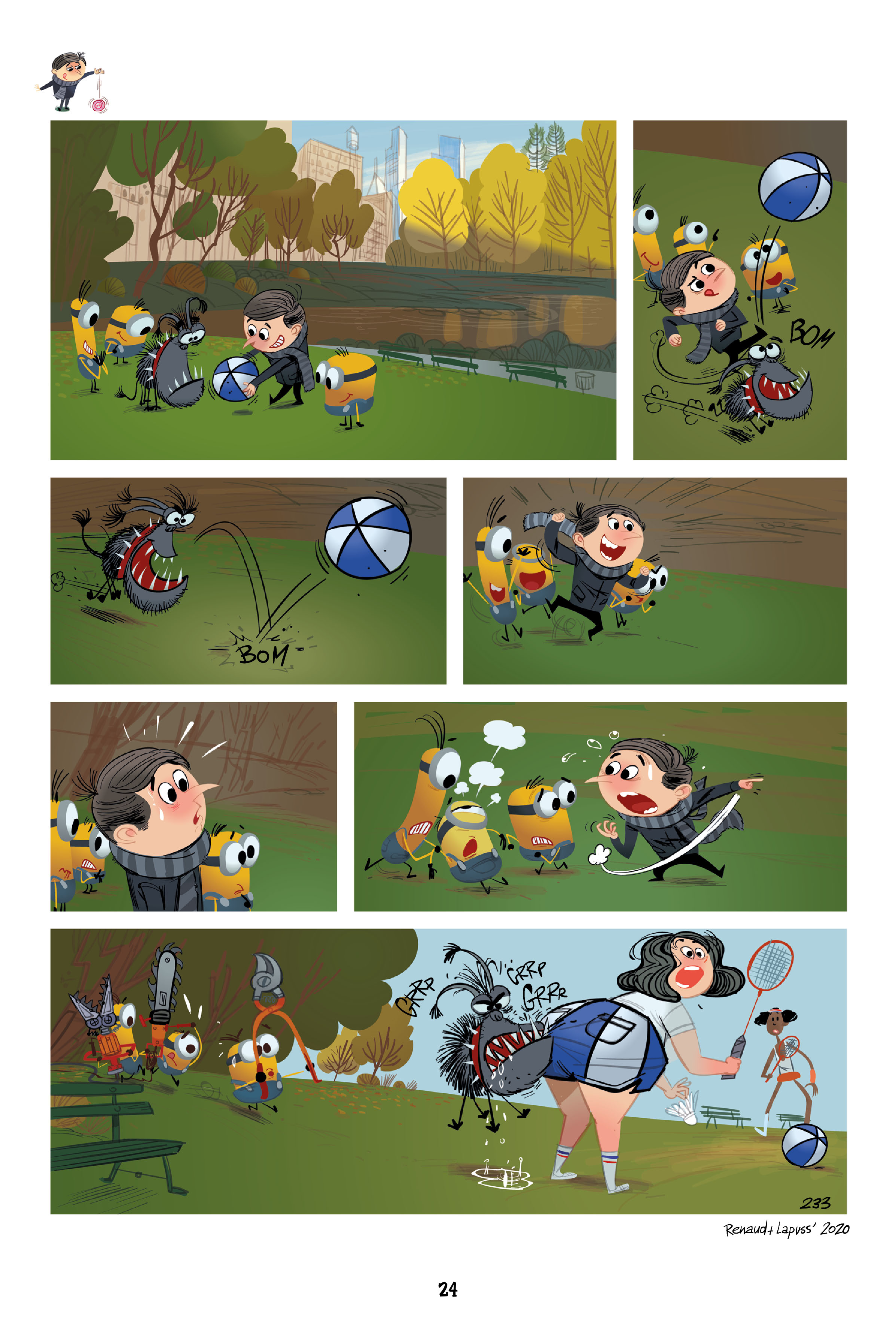 Read online Minions: Mini Boss comic -  Issue # Full - 25