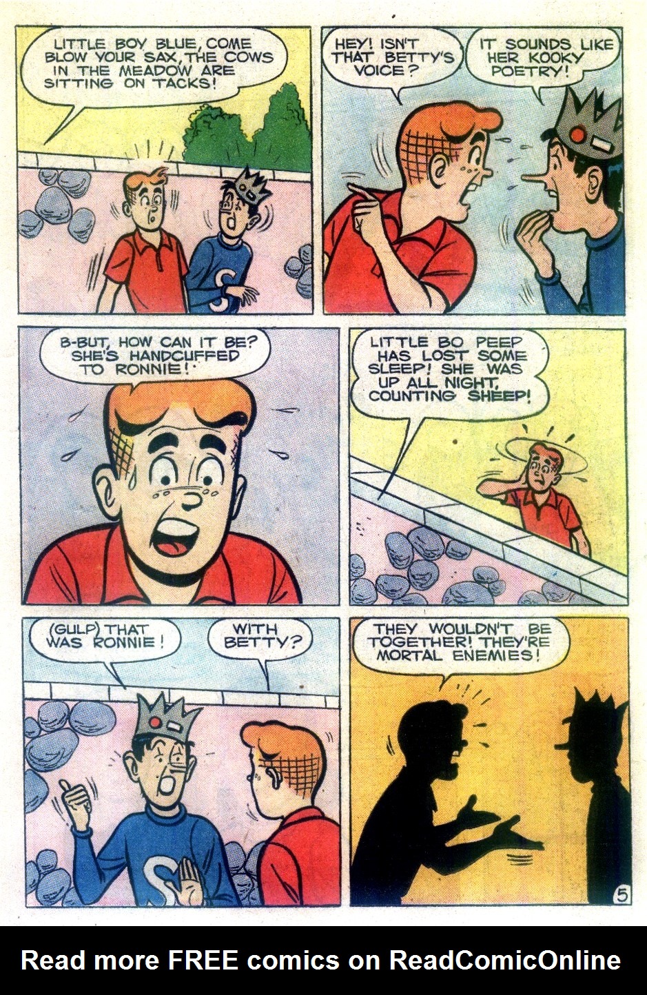 Read online Pep Comics comic -  Issue #166 - 17