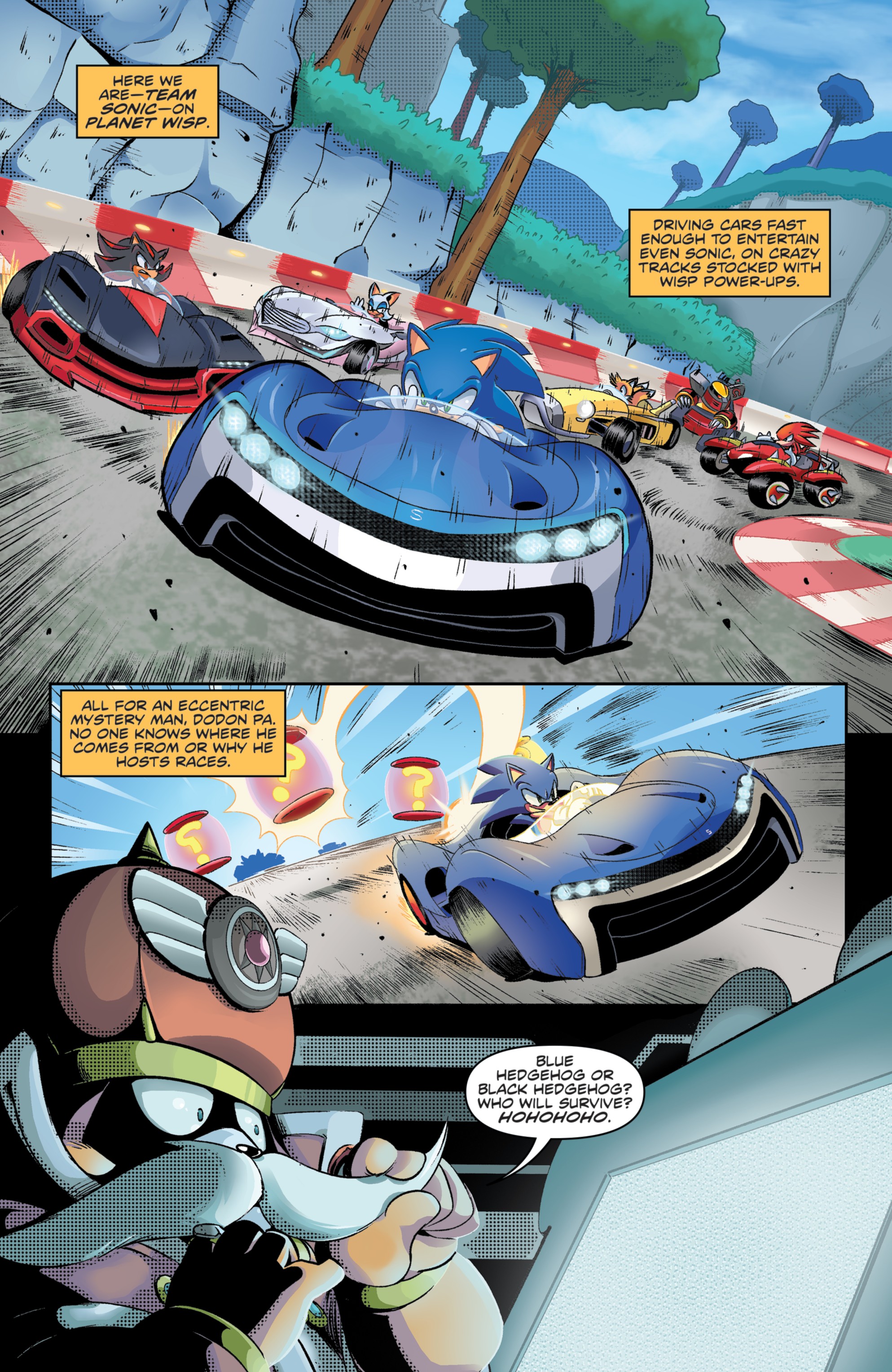Read online Team Sonic Racing Deluxe Turbo Championship Edition comic -  Issue # Full - 3