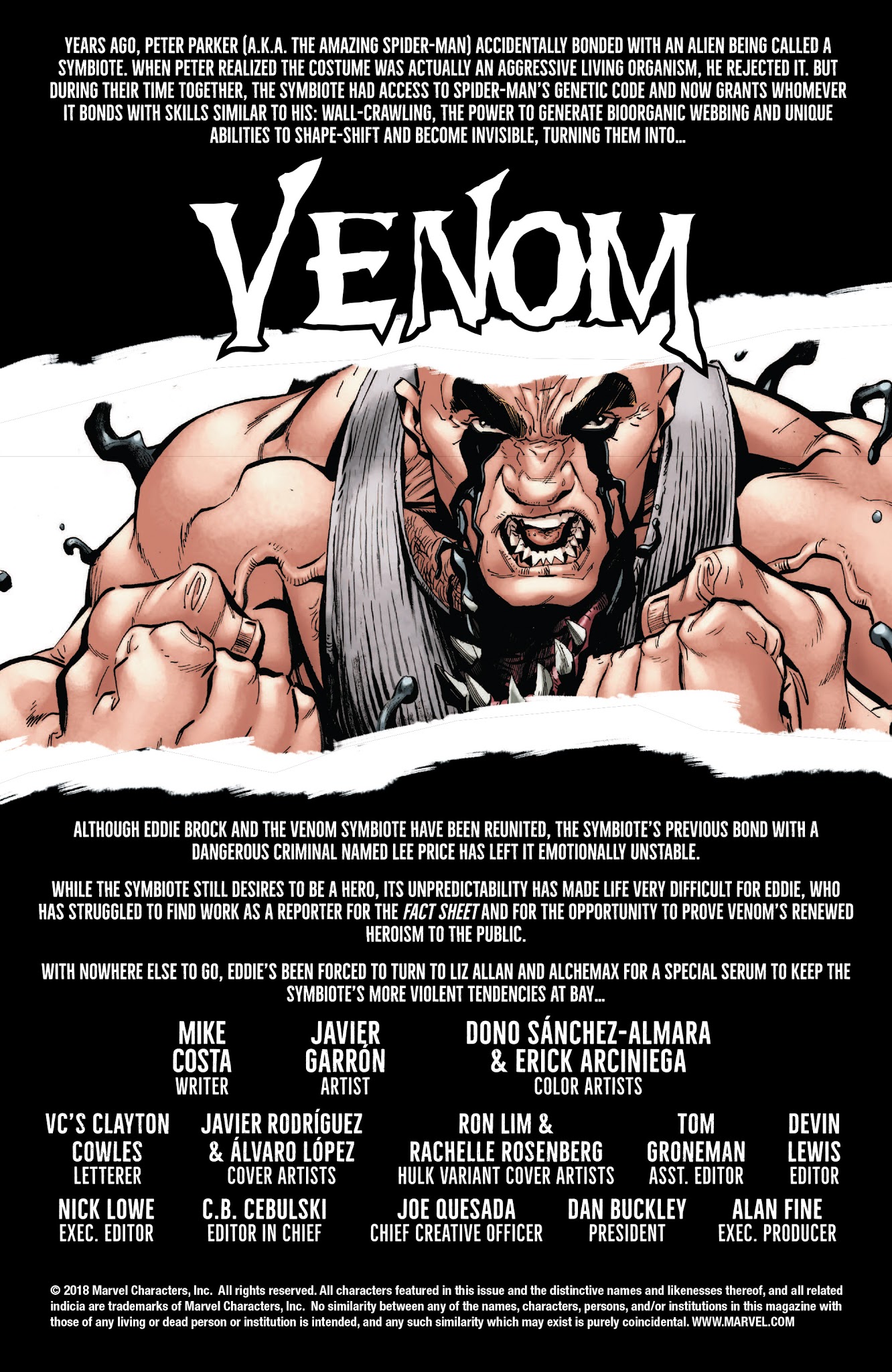 Read online Venom (2016) comic -  Issue #161 - 2