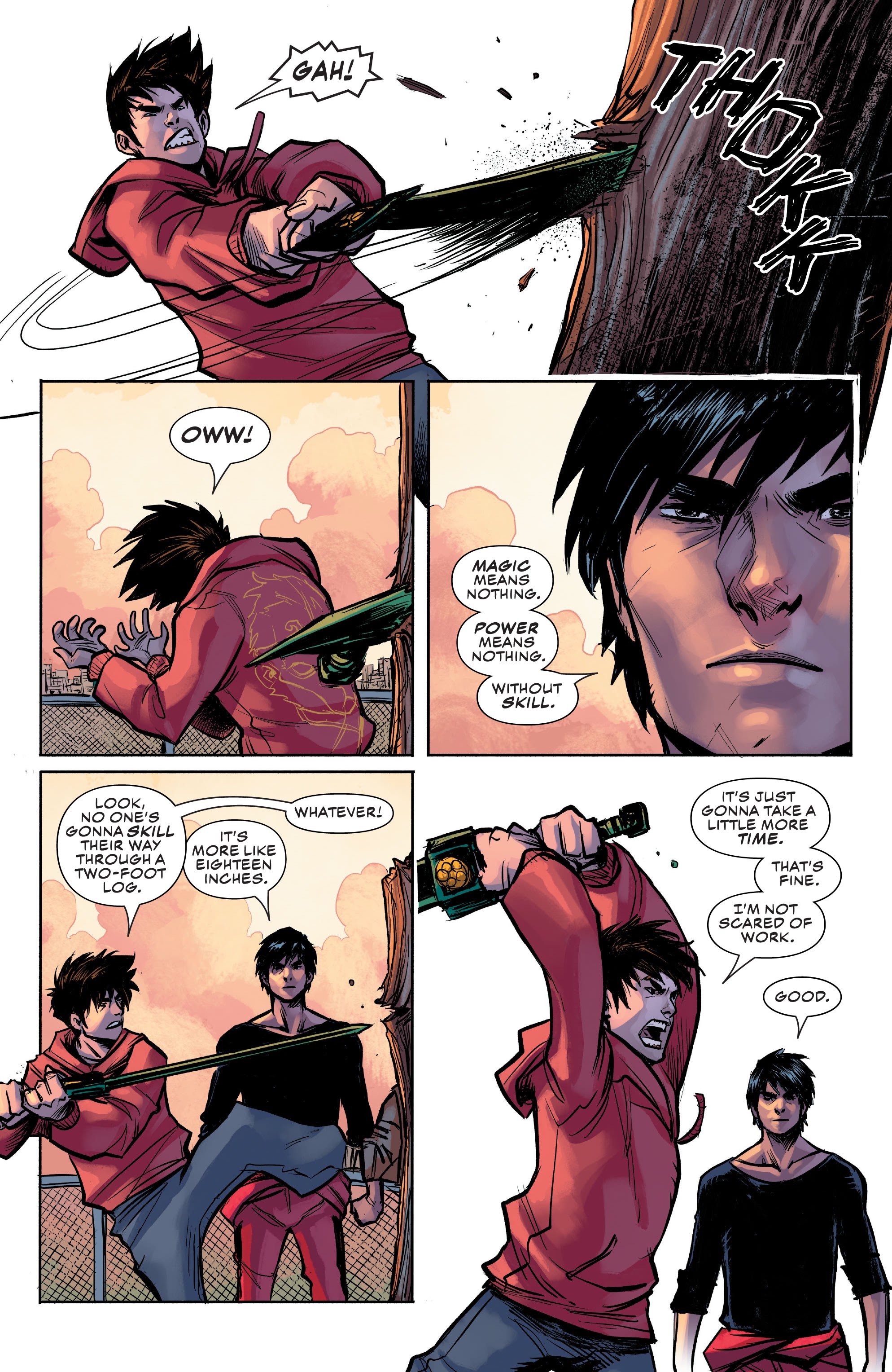 Read online Aero & Sword Master: Origins And Odysseys comic -  Issue # TPB - 71