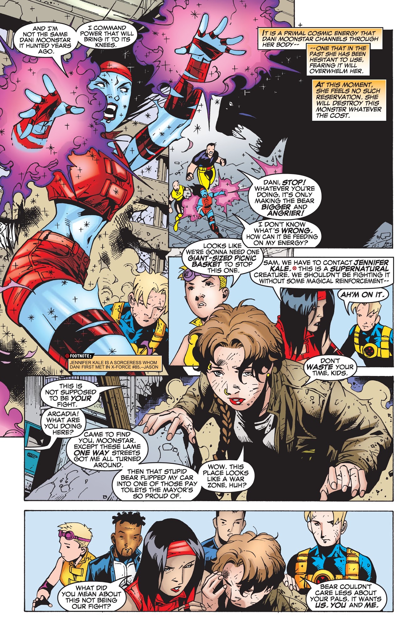 Read online The New Mutants: Demon Bear comic -  Issue # TPB - 87