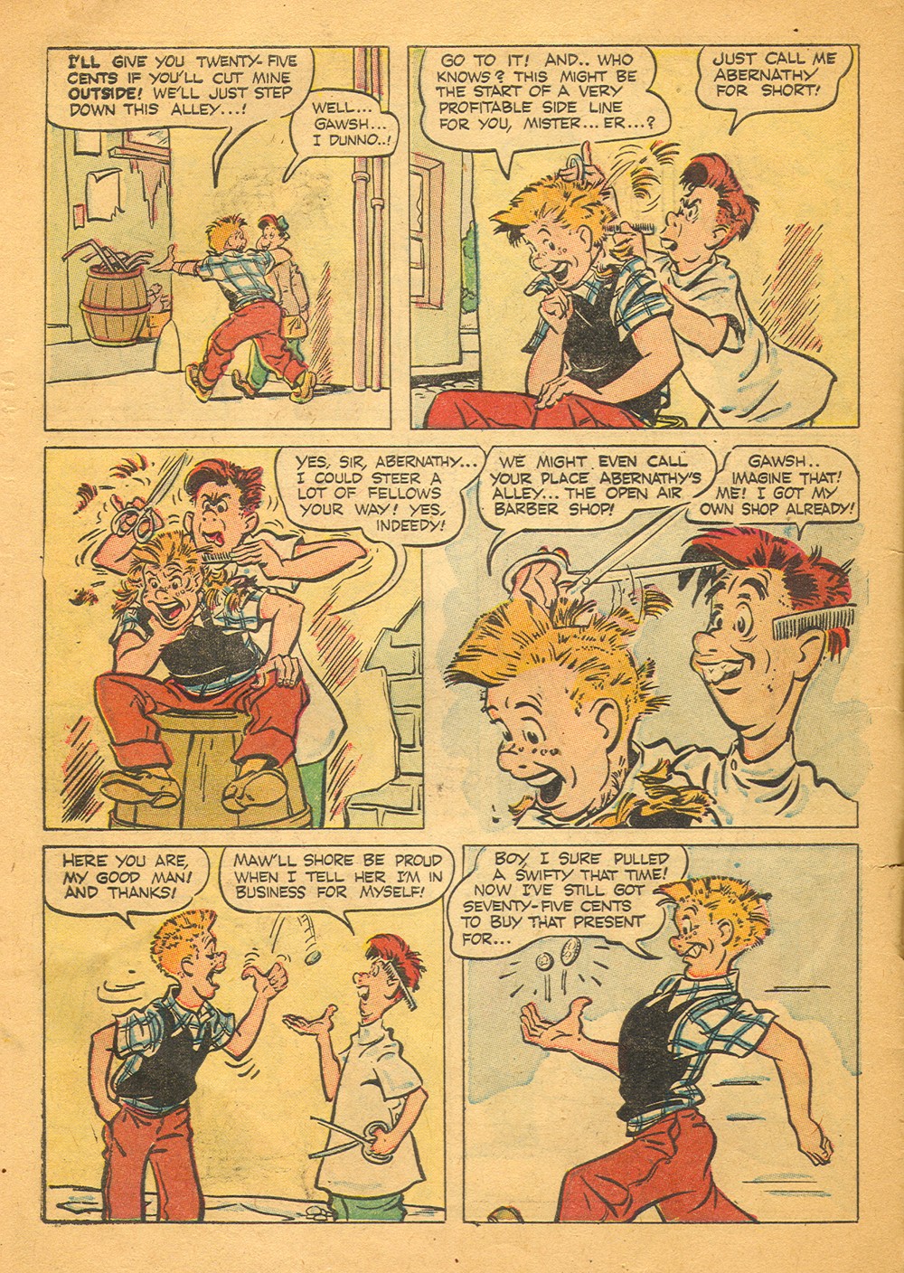 Read online Four Color Comics comic -  Issue #389 - 30