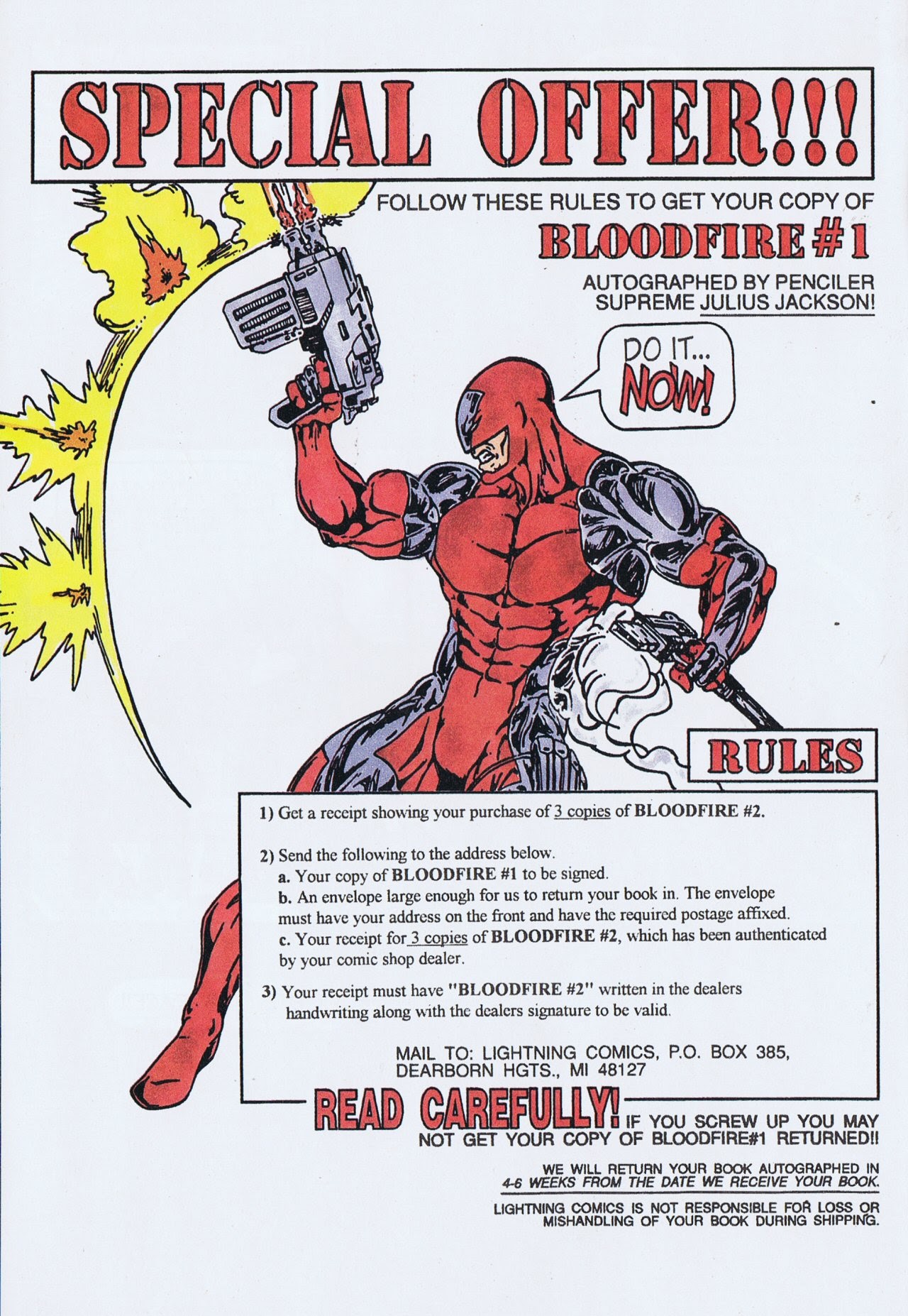 Read online Bloodfire comic -  Issue #1 - 15