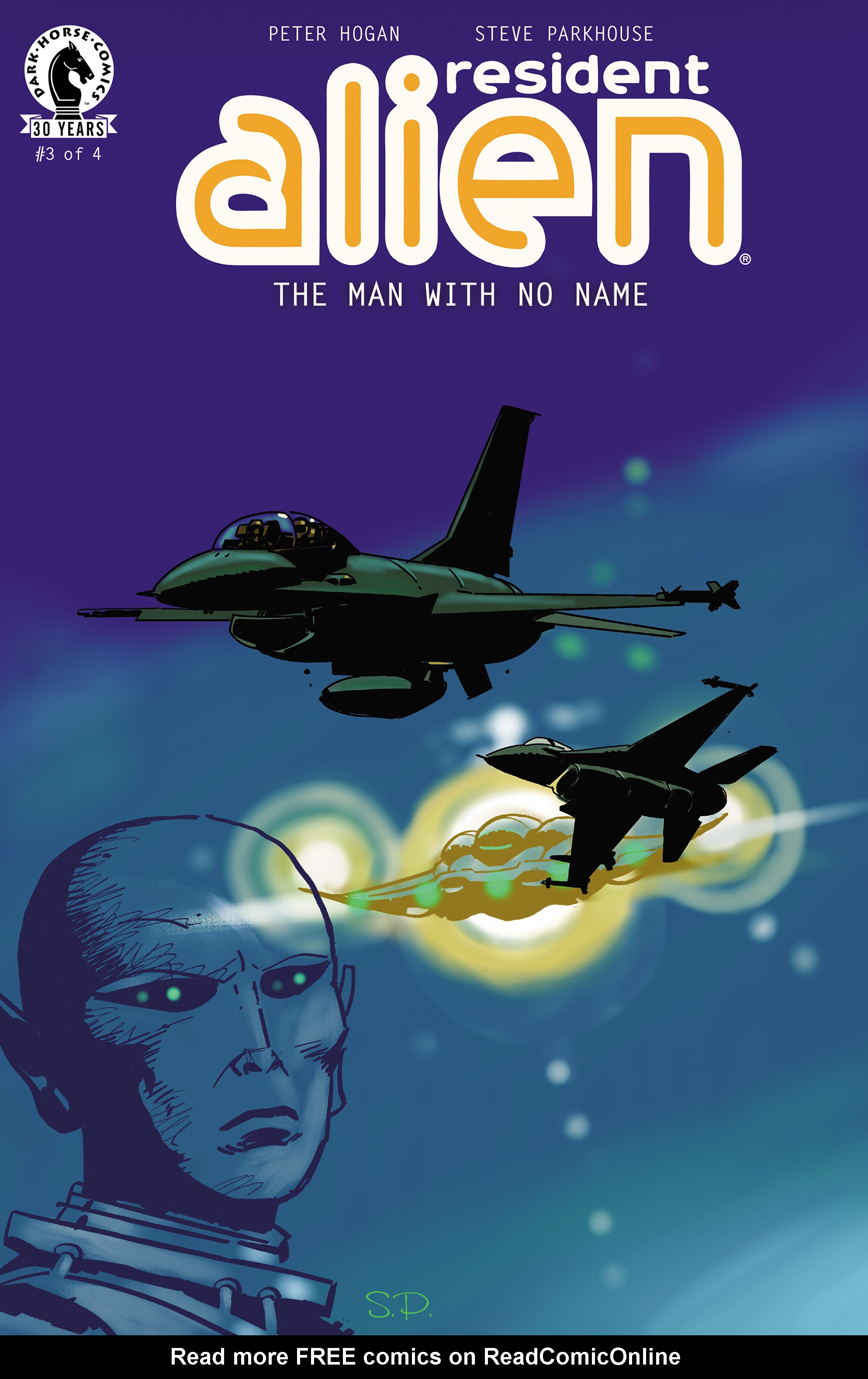 Read online Resident Alien: The Man With No Name comic -  Issue #3 - 1