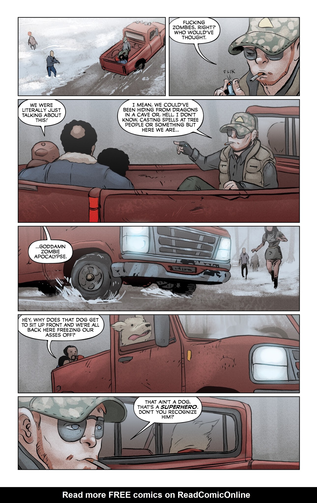 Read online Dead of Winter comic -  Issue #1 - 10