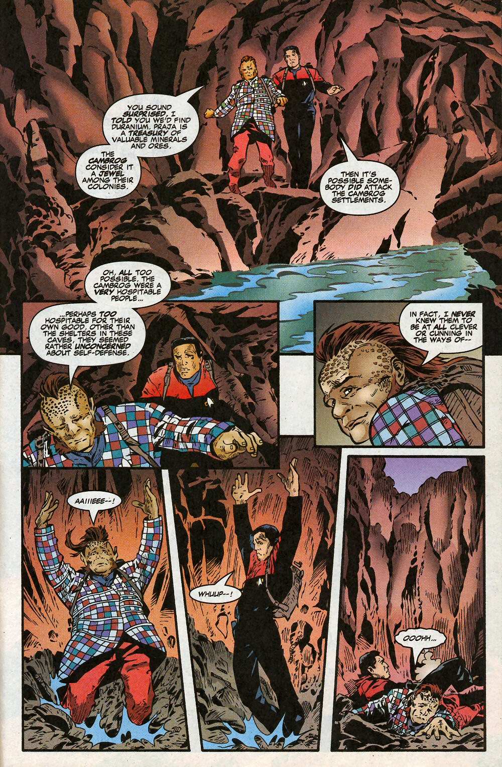 Read online Star Trek: Voyager comic -  Issue #4 - 21
