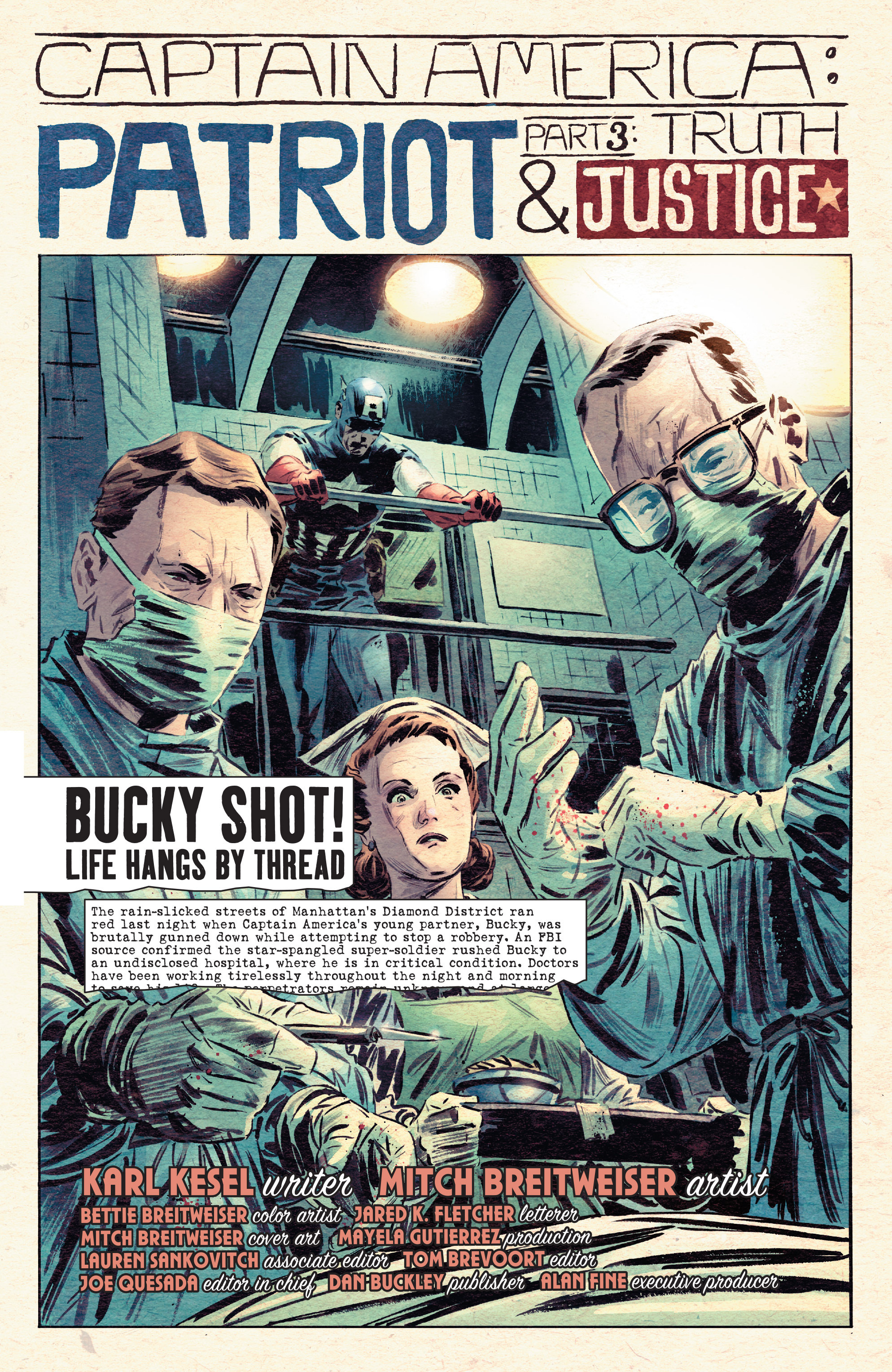 Read online Captain America: Patriot comic -  Issue # TPB - 53