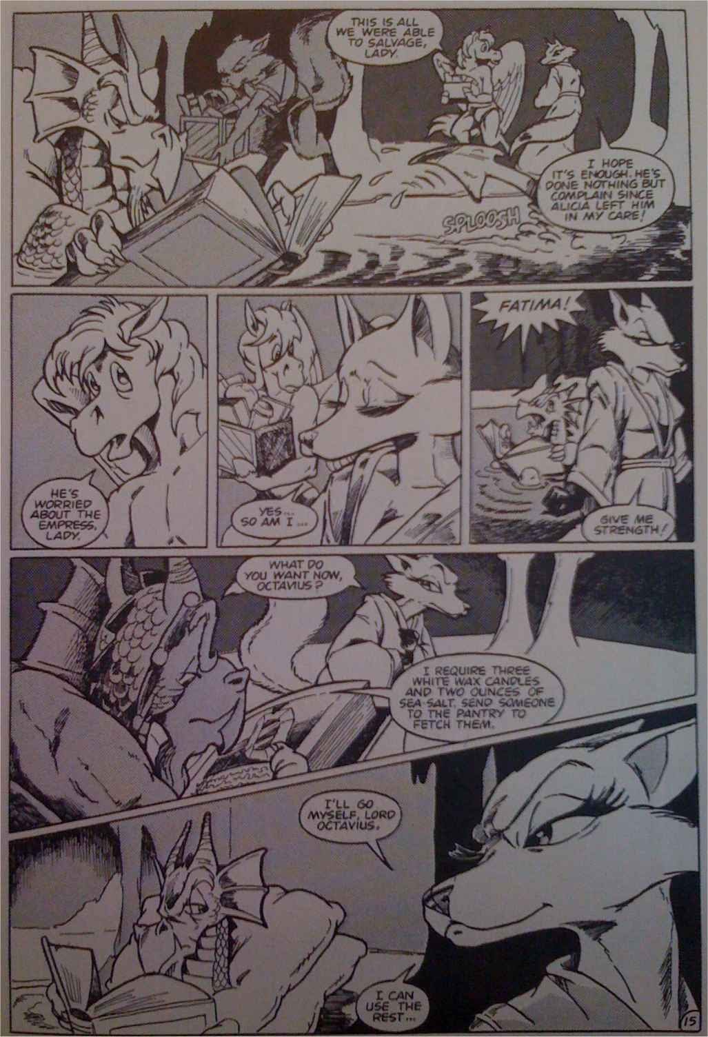 Read online Xanadu comic -  Issue #5 - 17