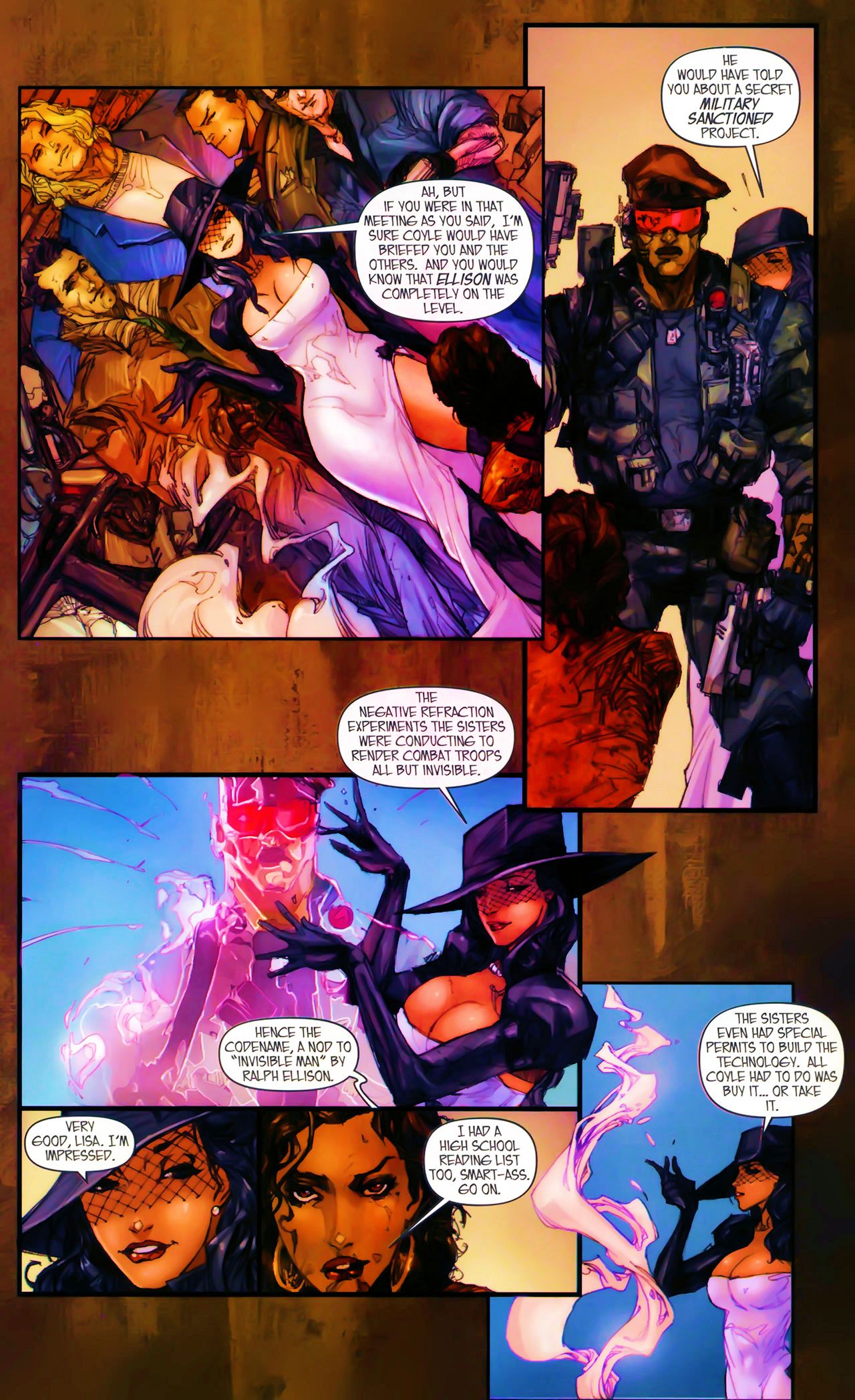 Read online Madame Mirage comic -  Issue #3 - 17