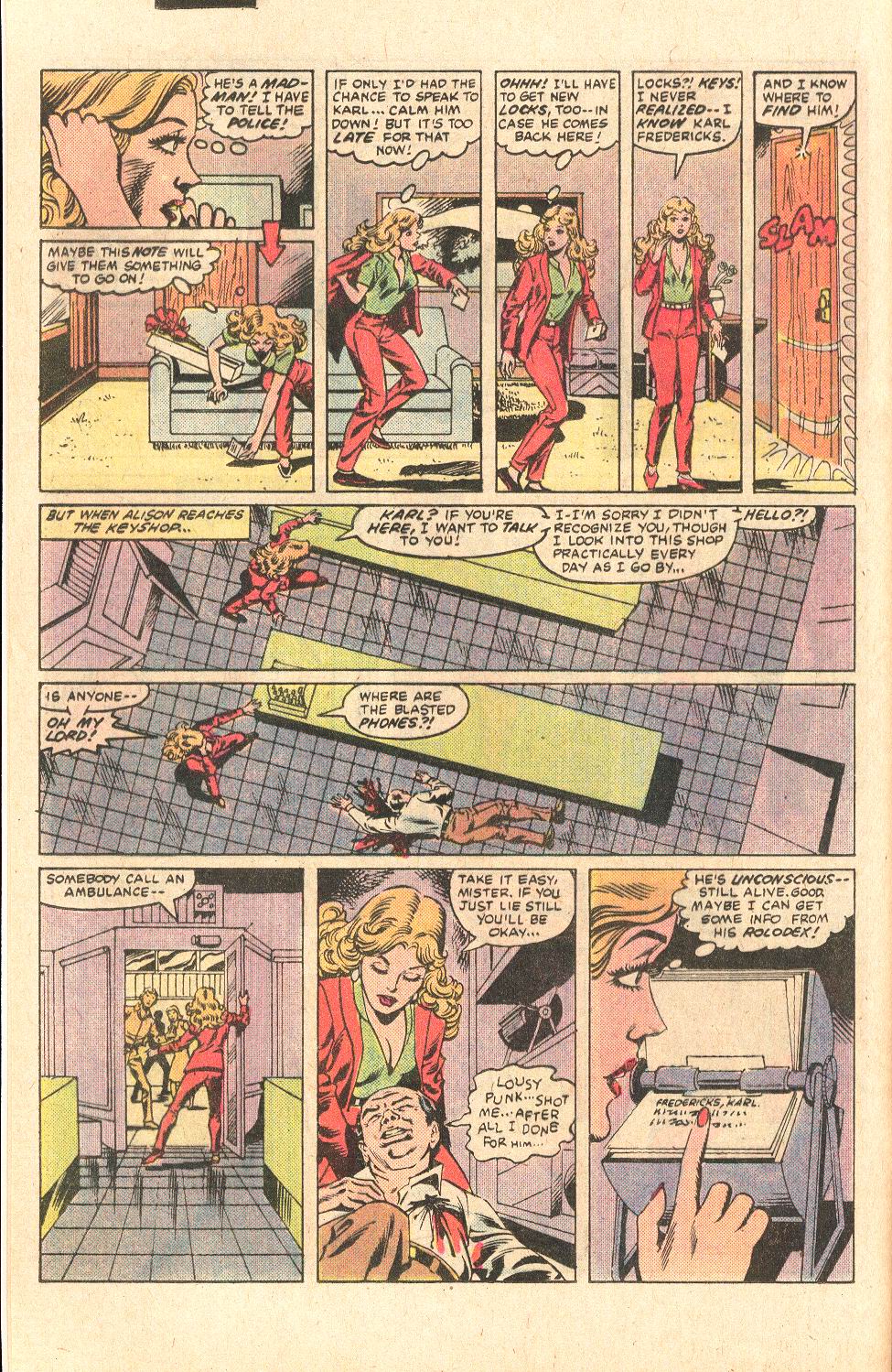 Read online Dazzler (1981) comic -  Issue #25 - 15
