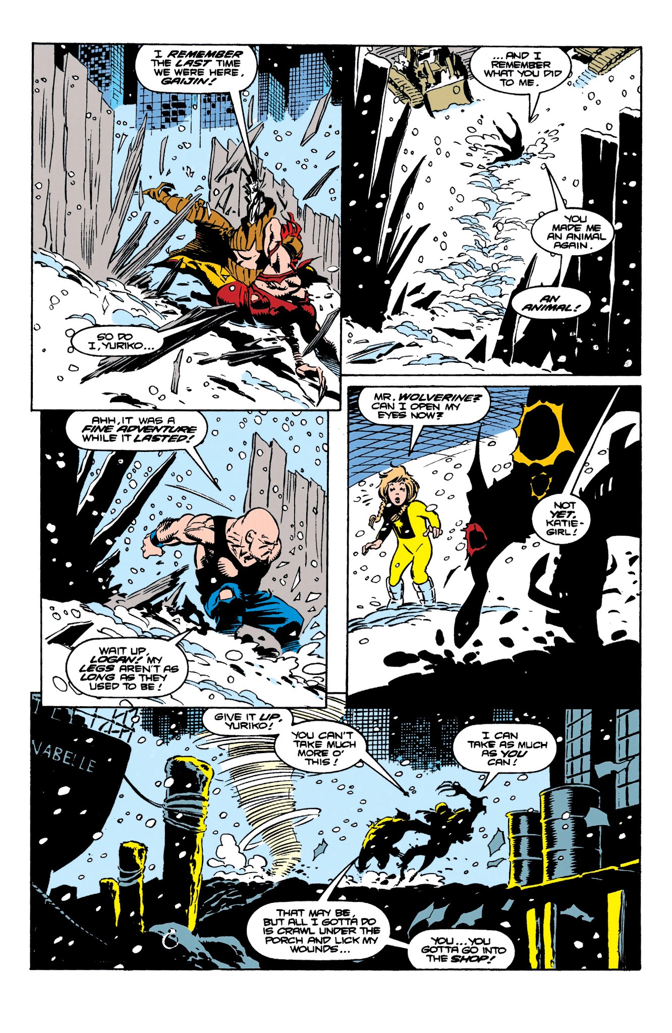 Read online Wolverine By Larry Hama & Marc Silvestri comic -  Issue # TPB 1 (Part 3) - 57
