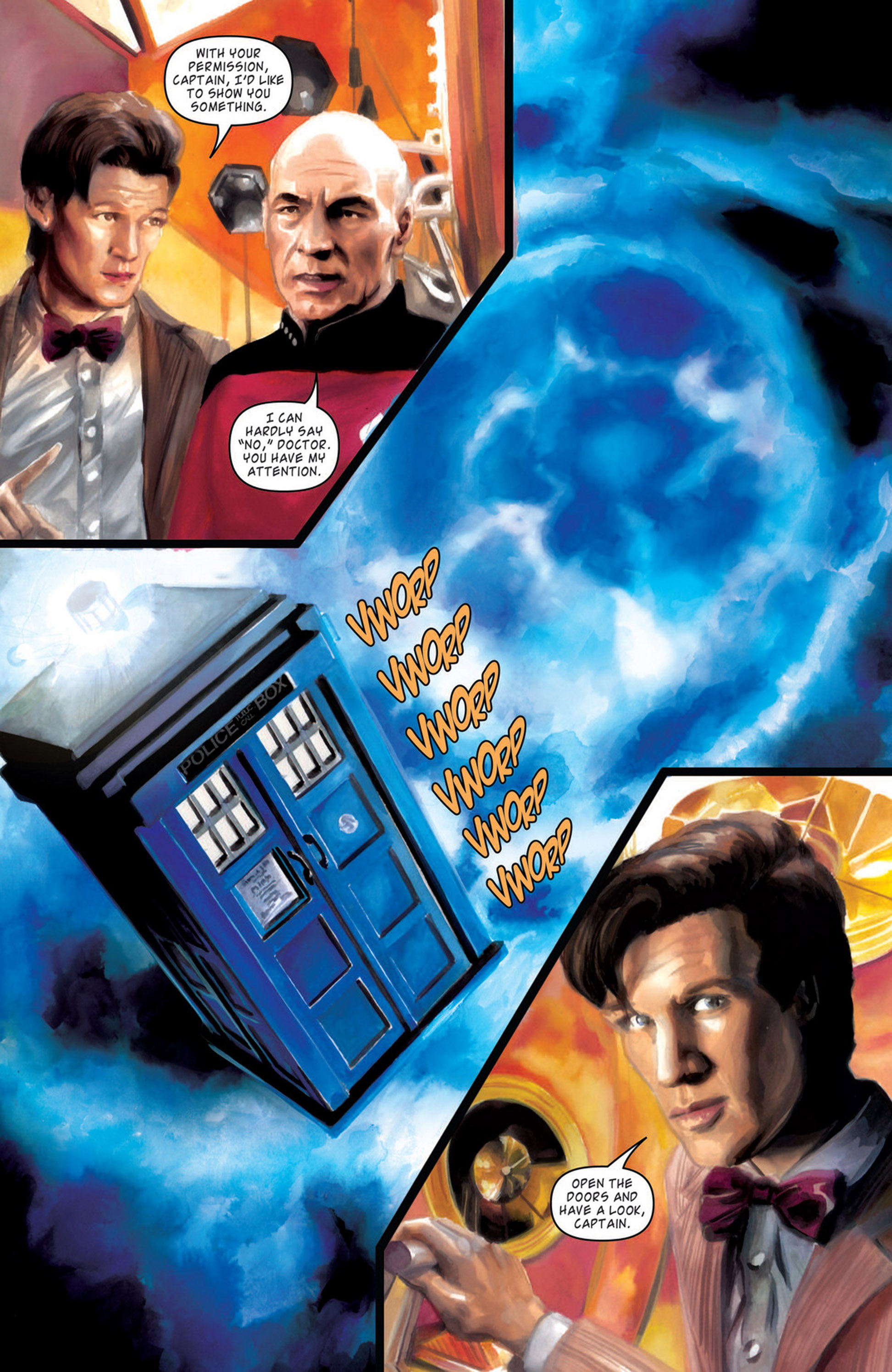 Read online Star Trek: The Next Generation/Doctor Who: Assimilation² comic -  Issue #5 - 21
