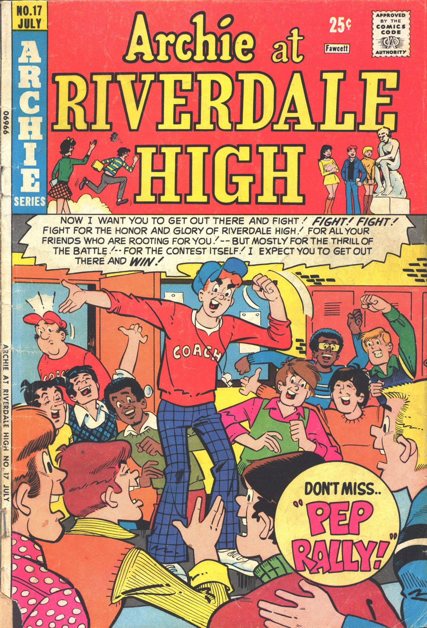 Read online Archie at Riverdale High (1972) comic -  Issue #17 - 1