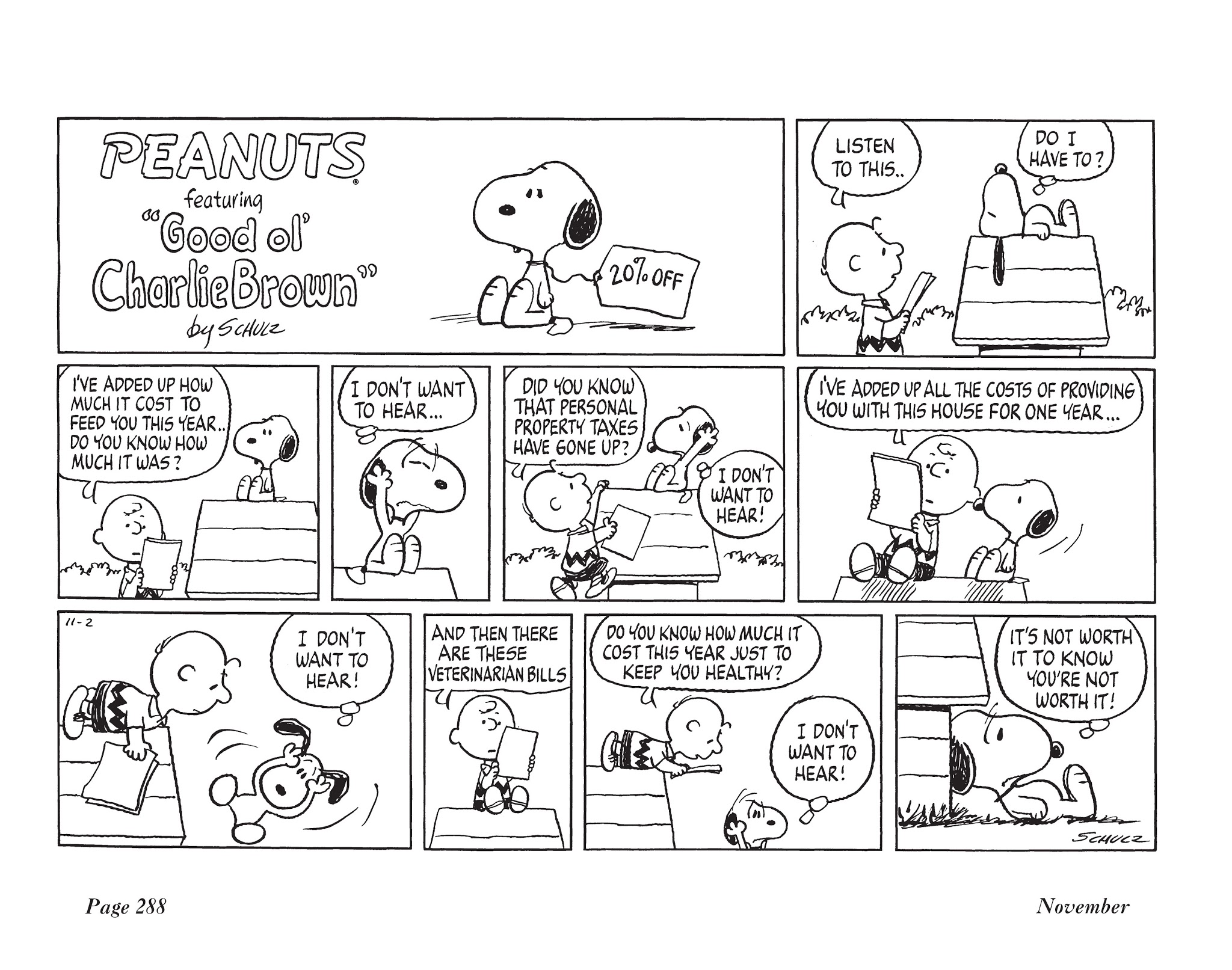 Read online The Complete Peanuts comic -  Issue # TPB 15 - 302