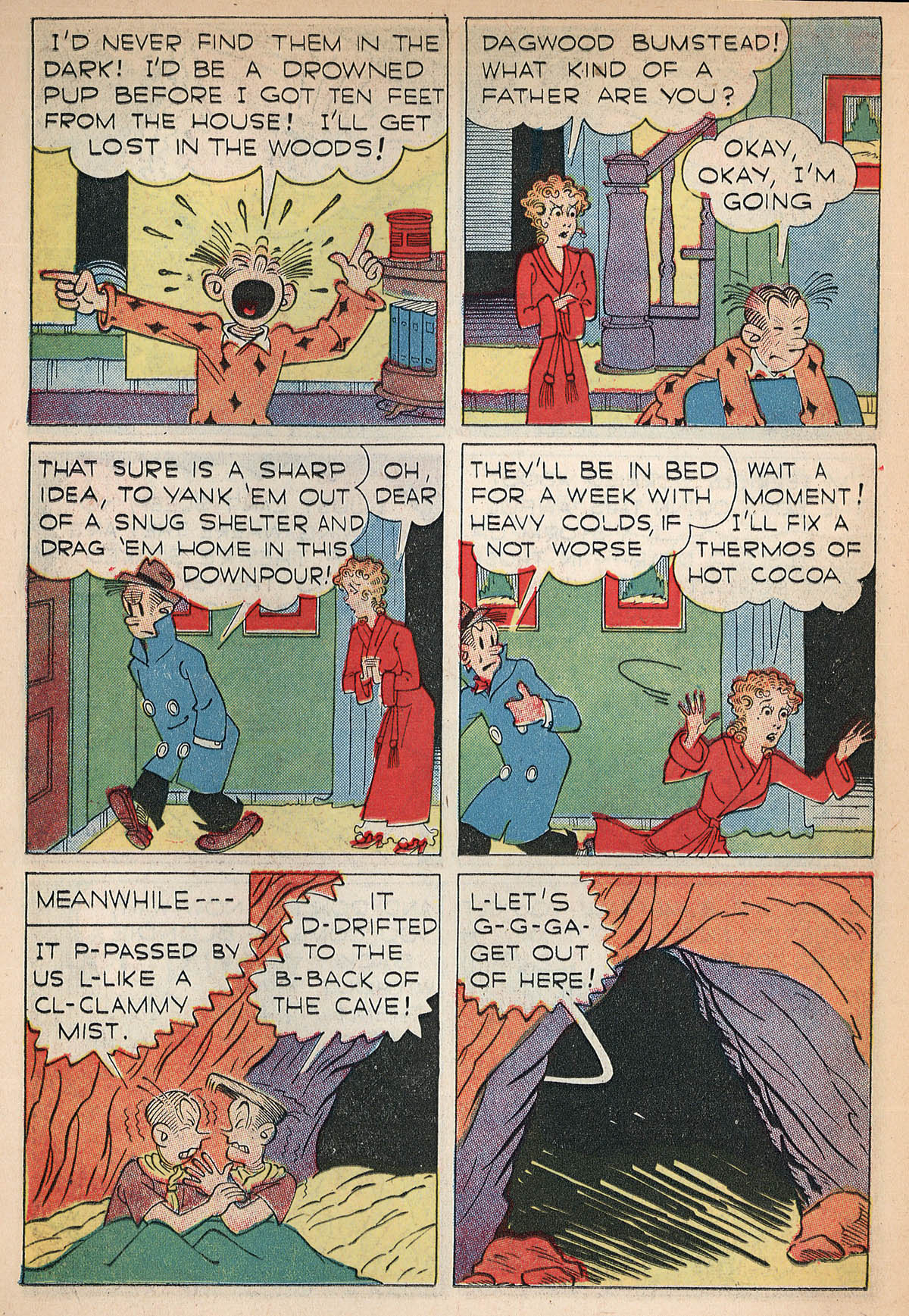 Read online Blondie Comics (1947) comic -  Issue #15 - 16