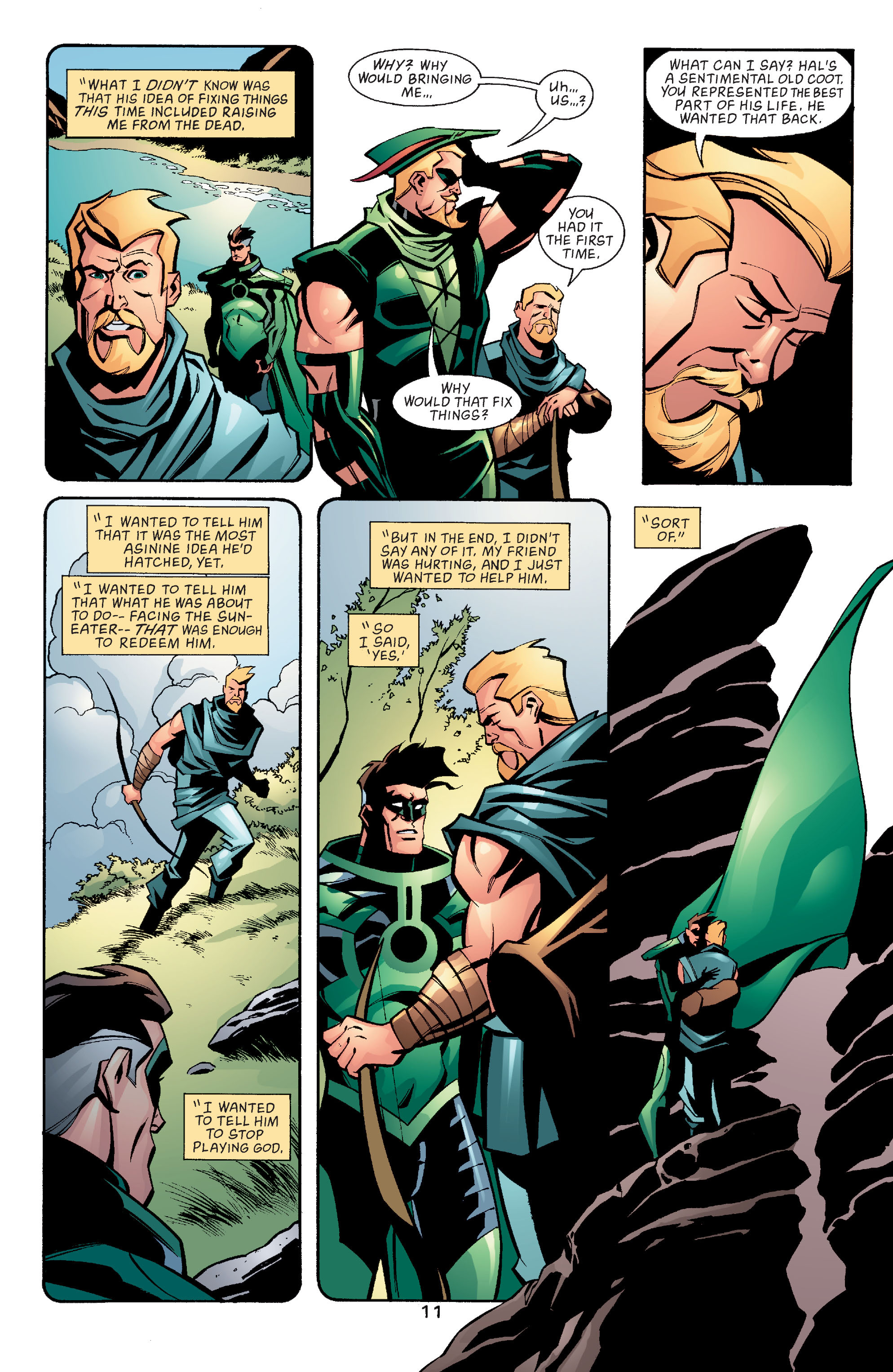 Read online Green Arrow (2001) comic -  Issue #8 - 12