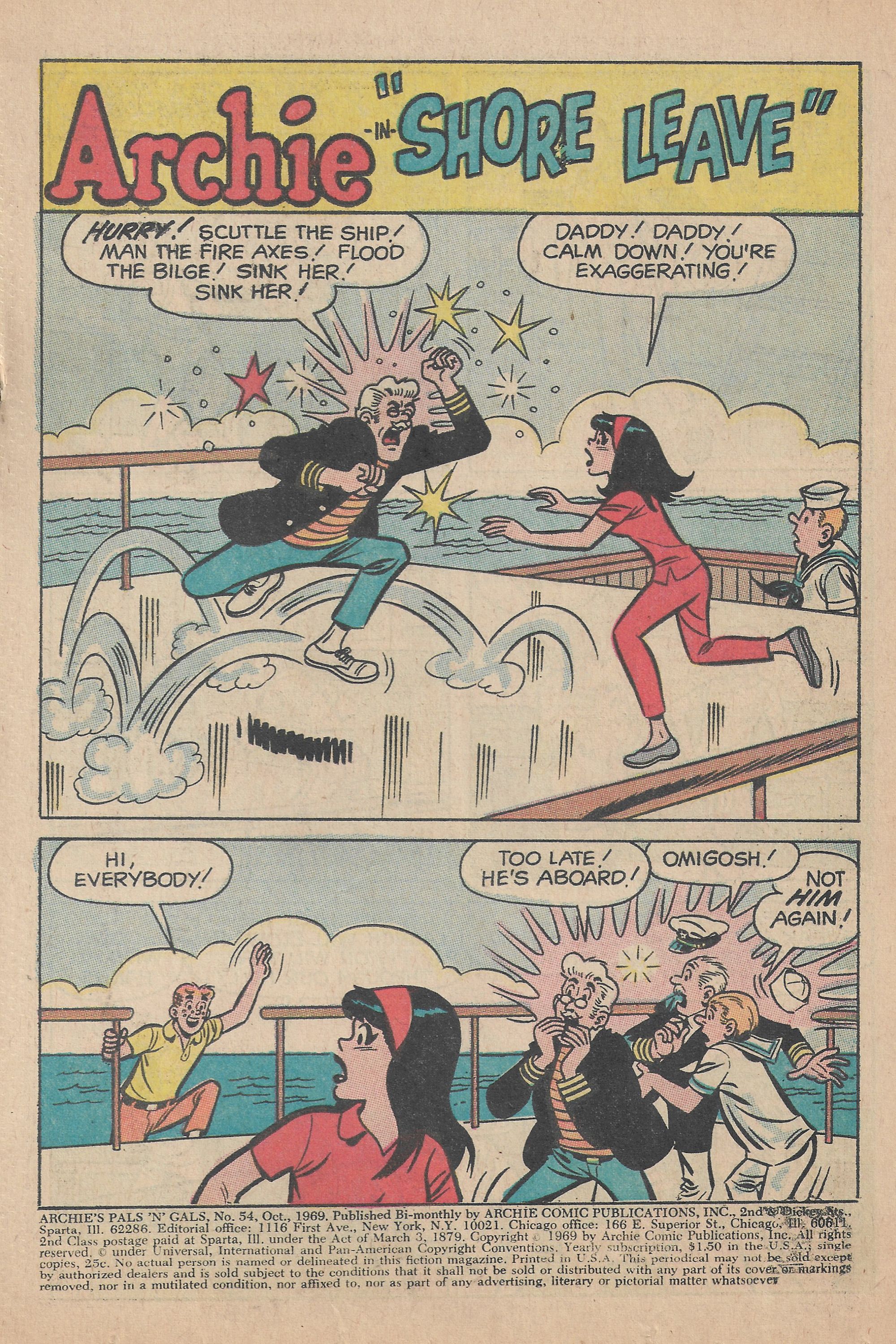 Read online Archie's Pals 'N' Gals (1952) comic -  Issue #54 - 3
