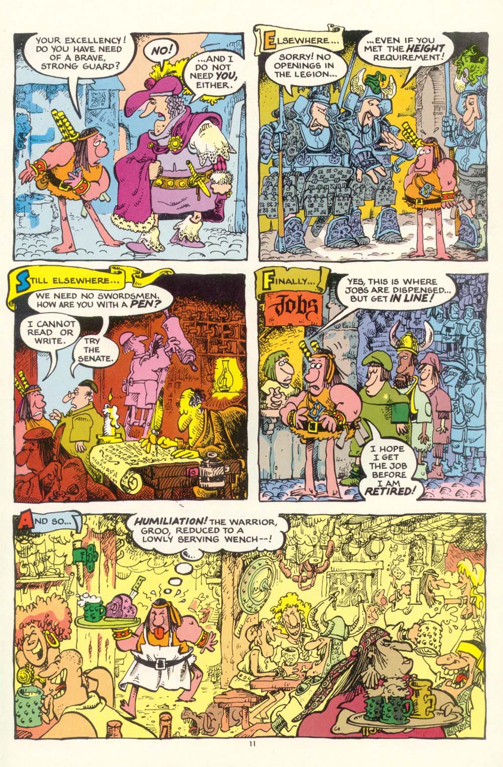 Read online Groo the Wanderer comic -  Issue #7 - 12