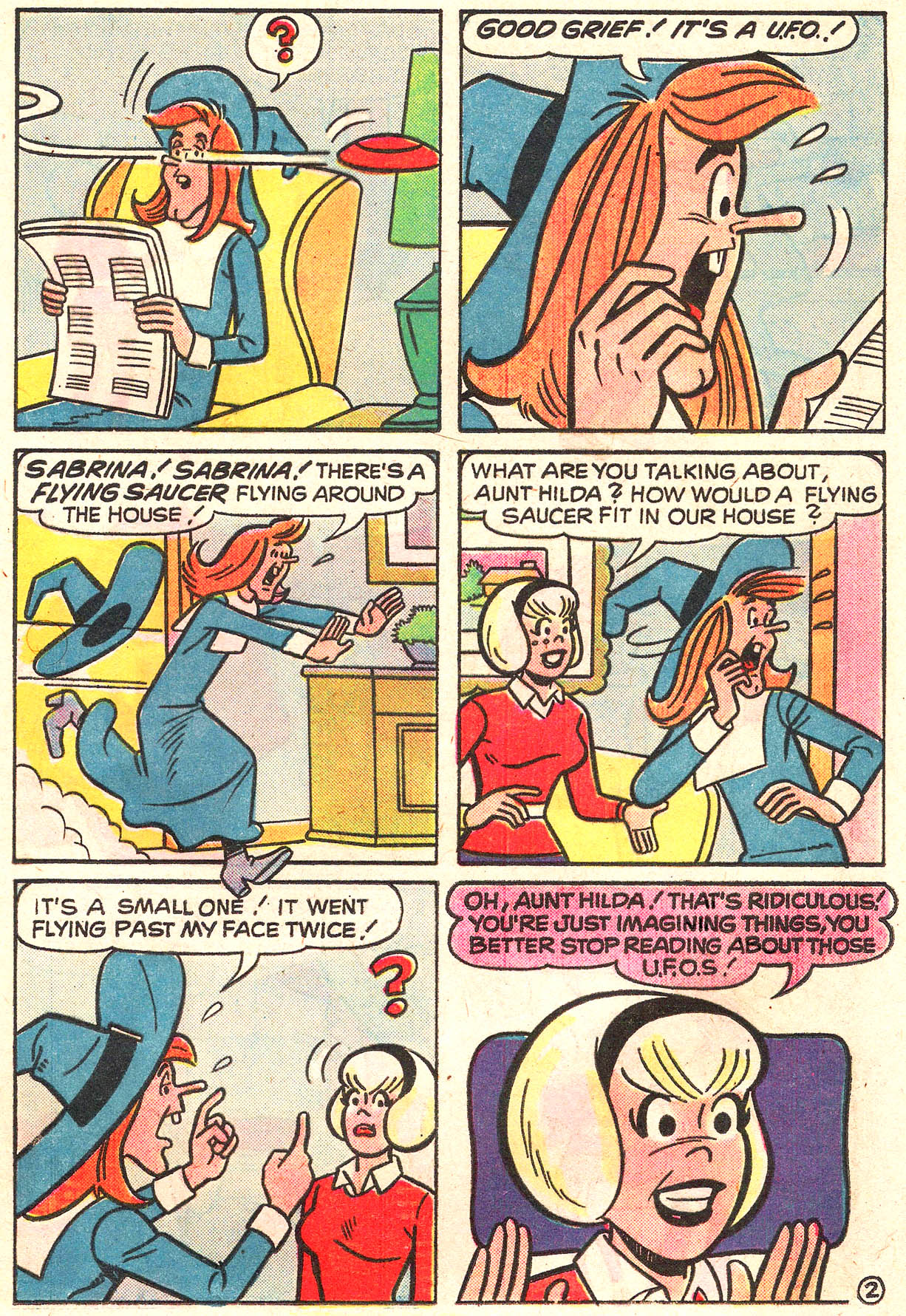 Read online Sabrina The Teenage Witch (1971) comic -  Issue #30 - 21