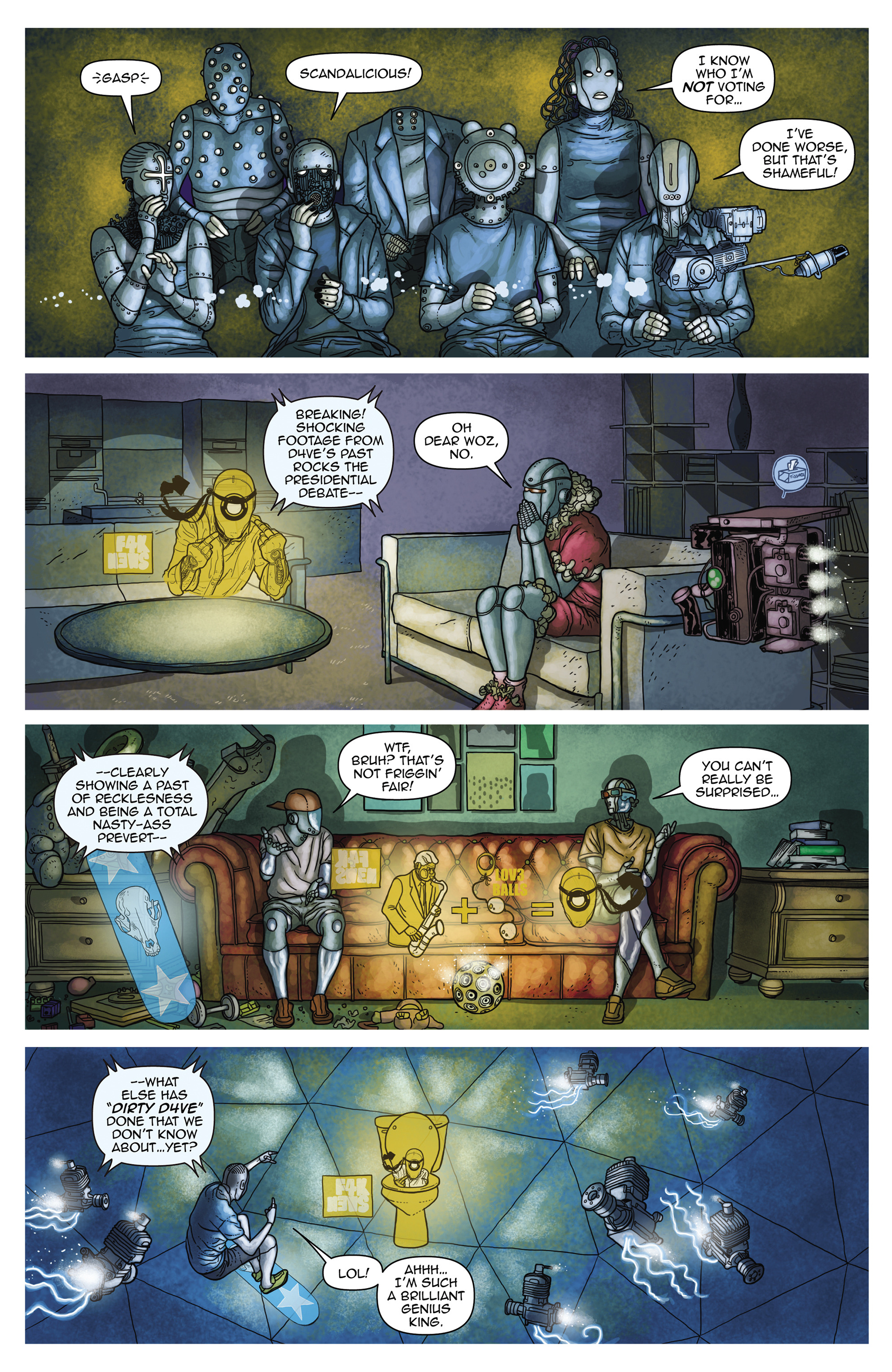 Read online D4VEocracy comic -  Issue #2 - 20