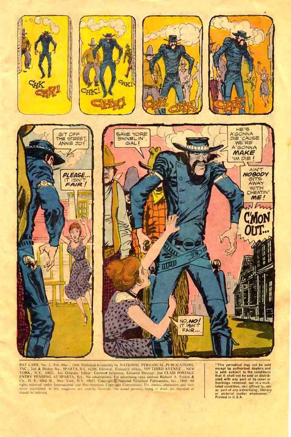 Read online Bat Lash (1968) comic -  Issue #3 - 3
