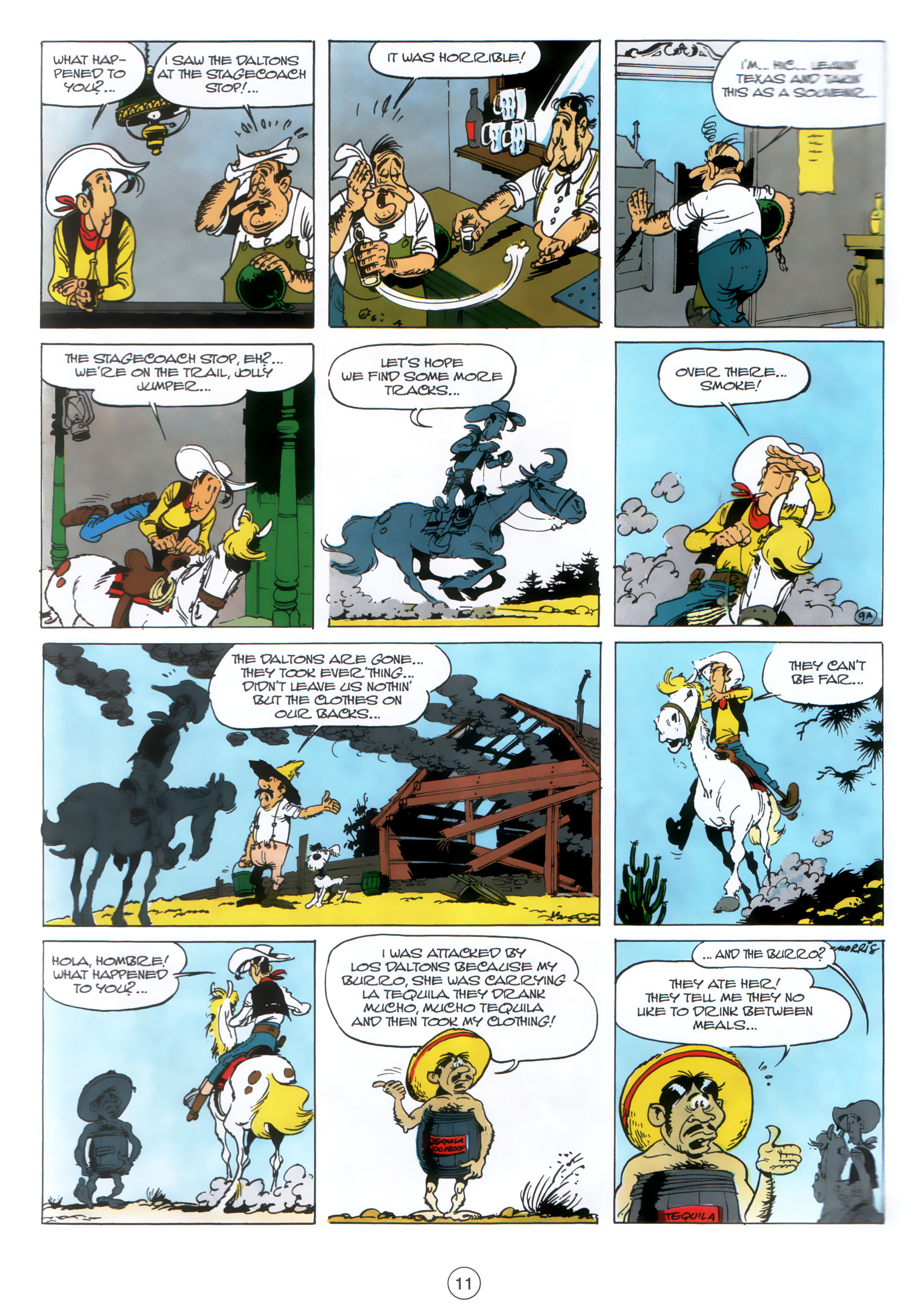 Read online A Lucky Luke Adventure comic -  Issue #30 - 10