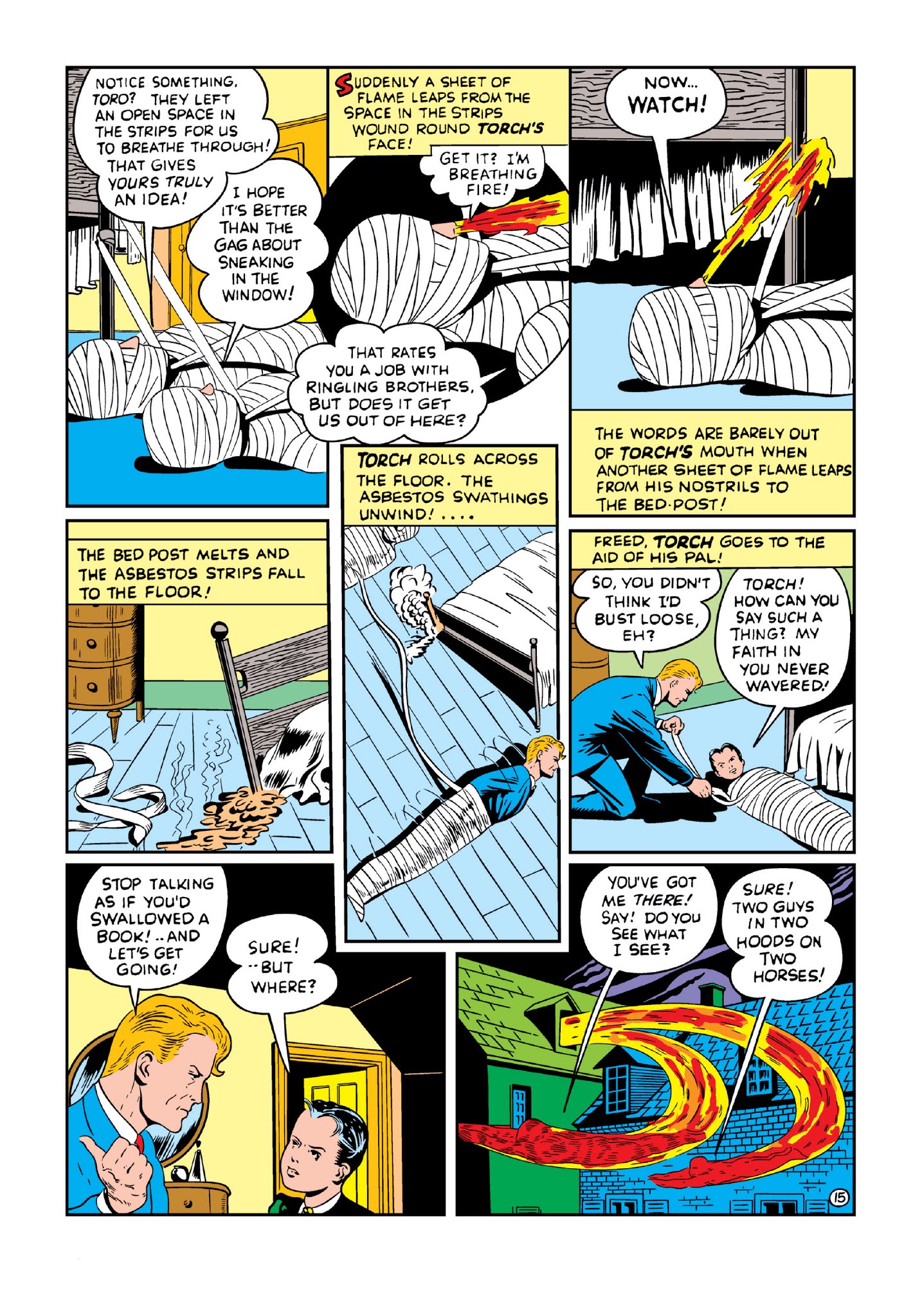 Read online Marvel Masterworks: Golden Age Human Torch comic -  Issue # TPB 3 (Part 1) - 24