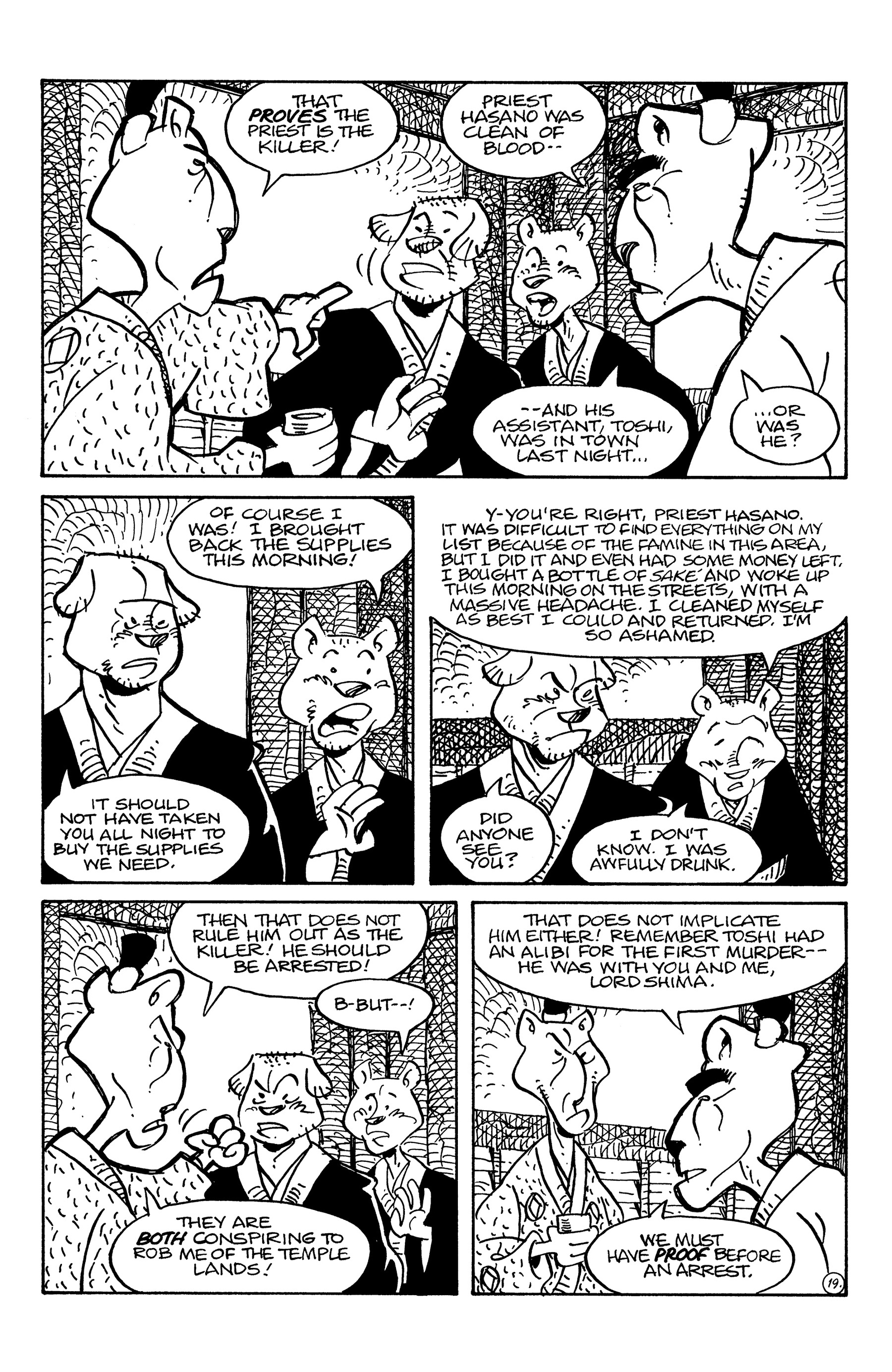 Read online Usagi Yojimbo (1996) comic -  Issue #156 - 21
