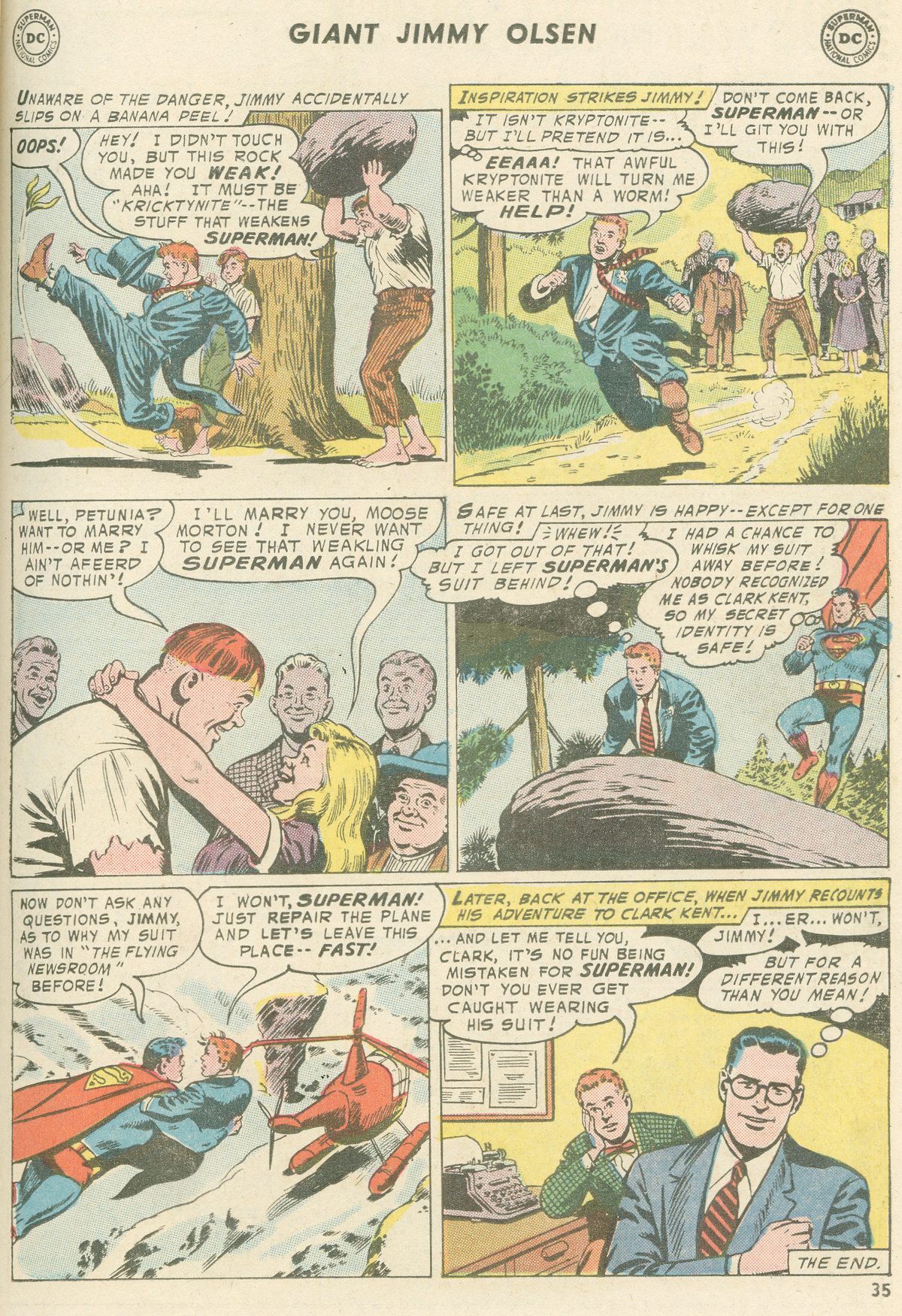 Read online Superman's Pal Jimmy Olsen comic -  Issue #95 - 37