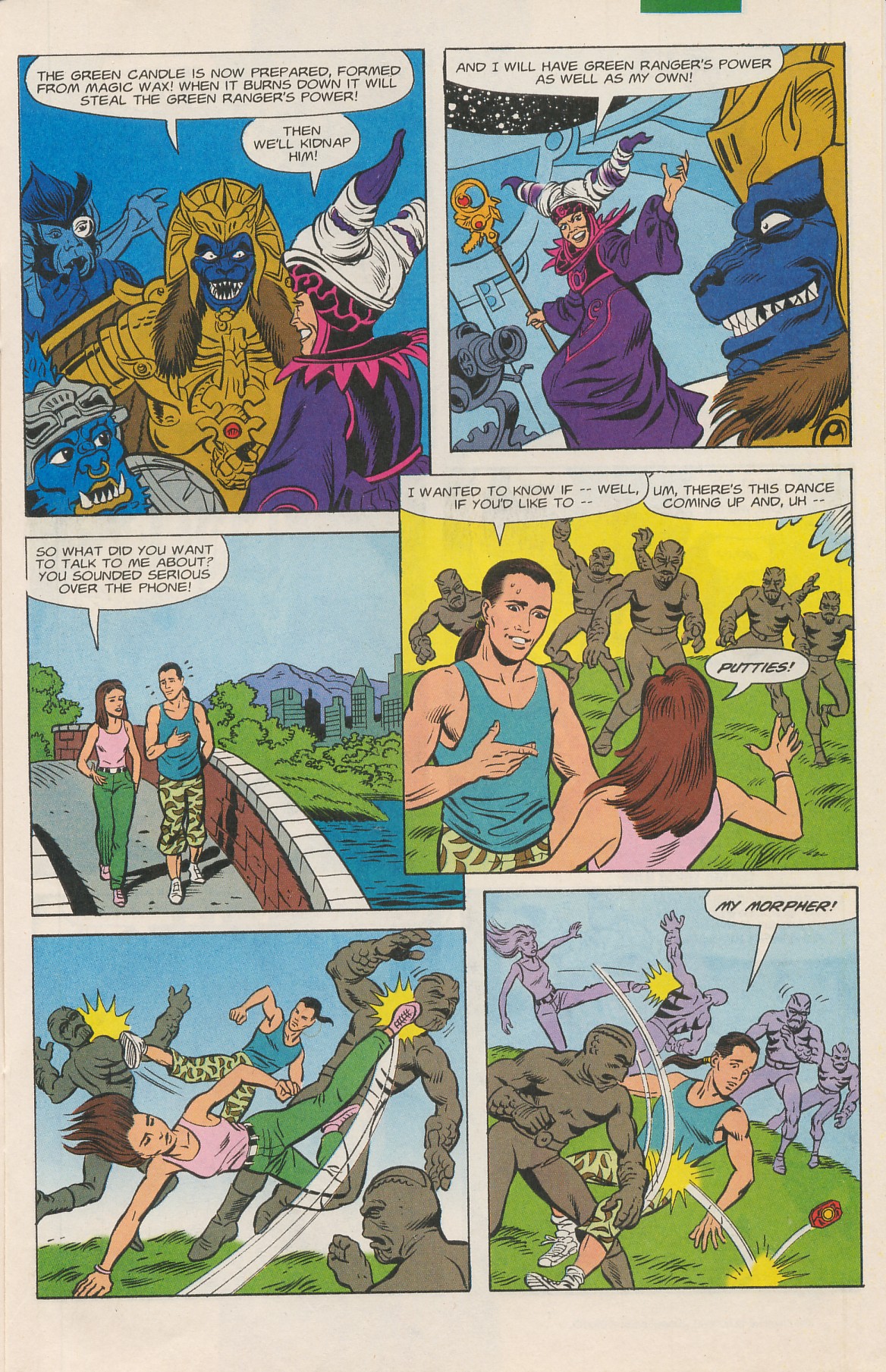 Read online Mighty Morphin Power Rangers Saga comic -  Issue #2 - 11