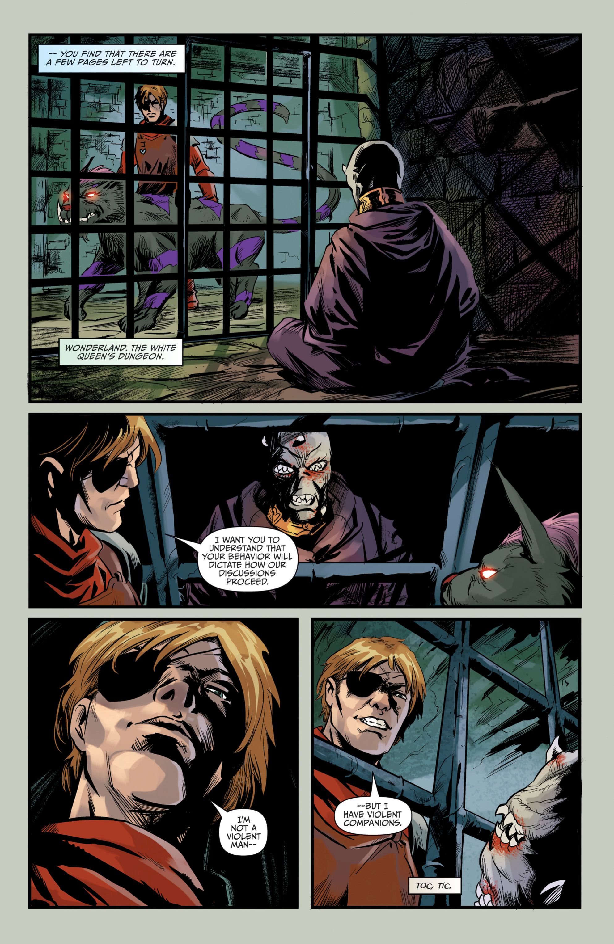 Read online Grimm Fairy Tales presents Wonderland comic -  Issue #36 - 21