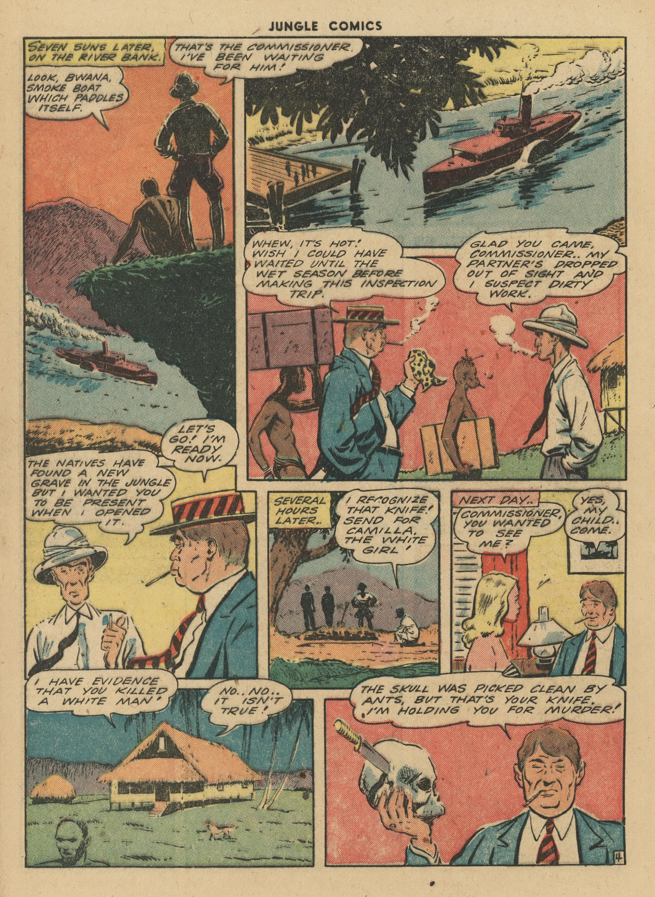Read online Jungle Comics comic -  Issue #54 - 46