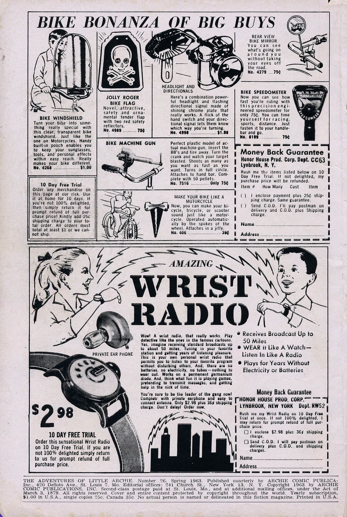 Read online The Adventures of Little Archie comic -  Issue #26 - 2