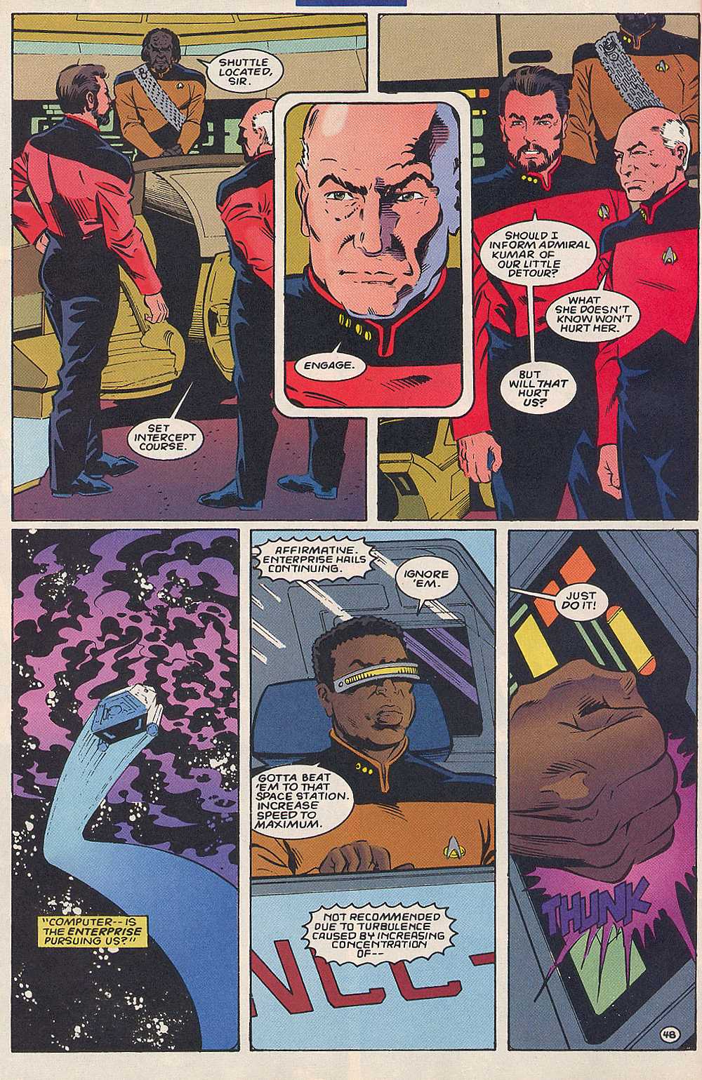 Read online Star Trek: The Next Generation (1989) comic -  Issue # _Annual 5 - 49