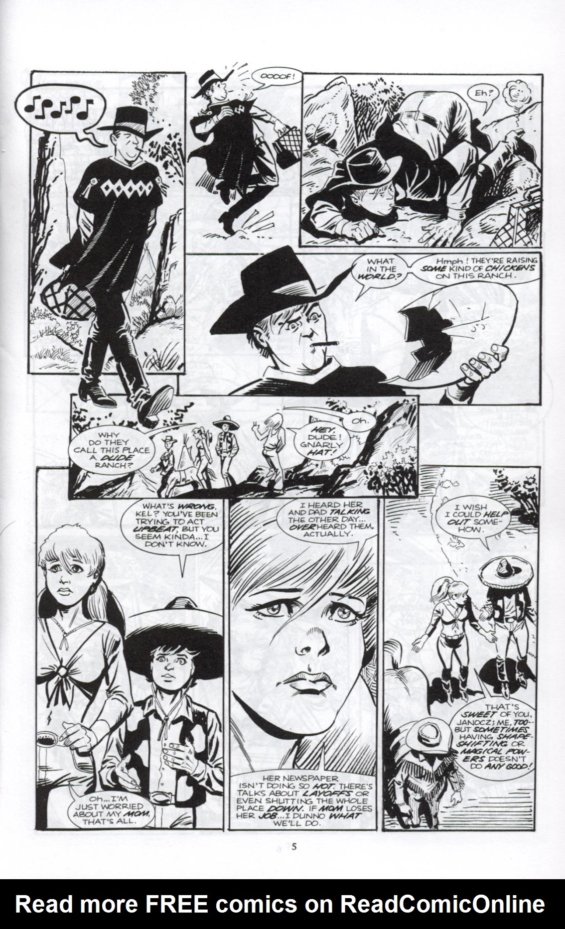 Read online Soulsearchers and Company comic -  Issue #32 - 5