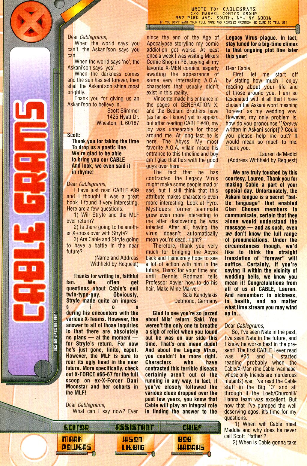 Read online Cable (1993) comic -  Issue #43 - 23