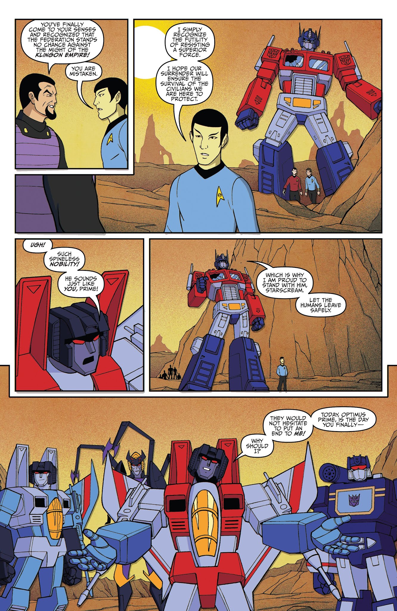 Read online Star Trek vs. Transformers comic -  Issue #3 - 11