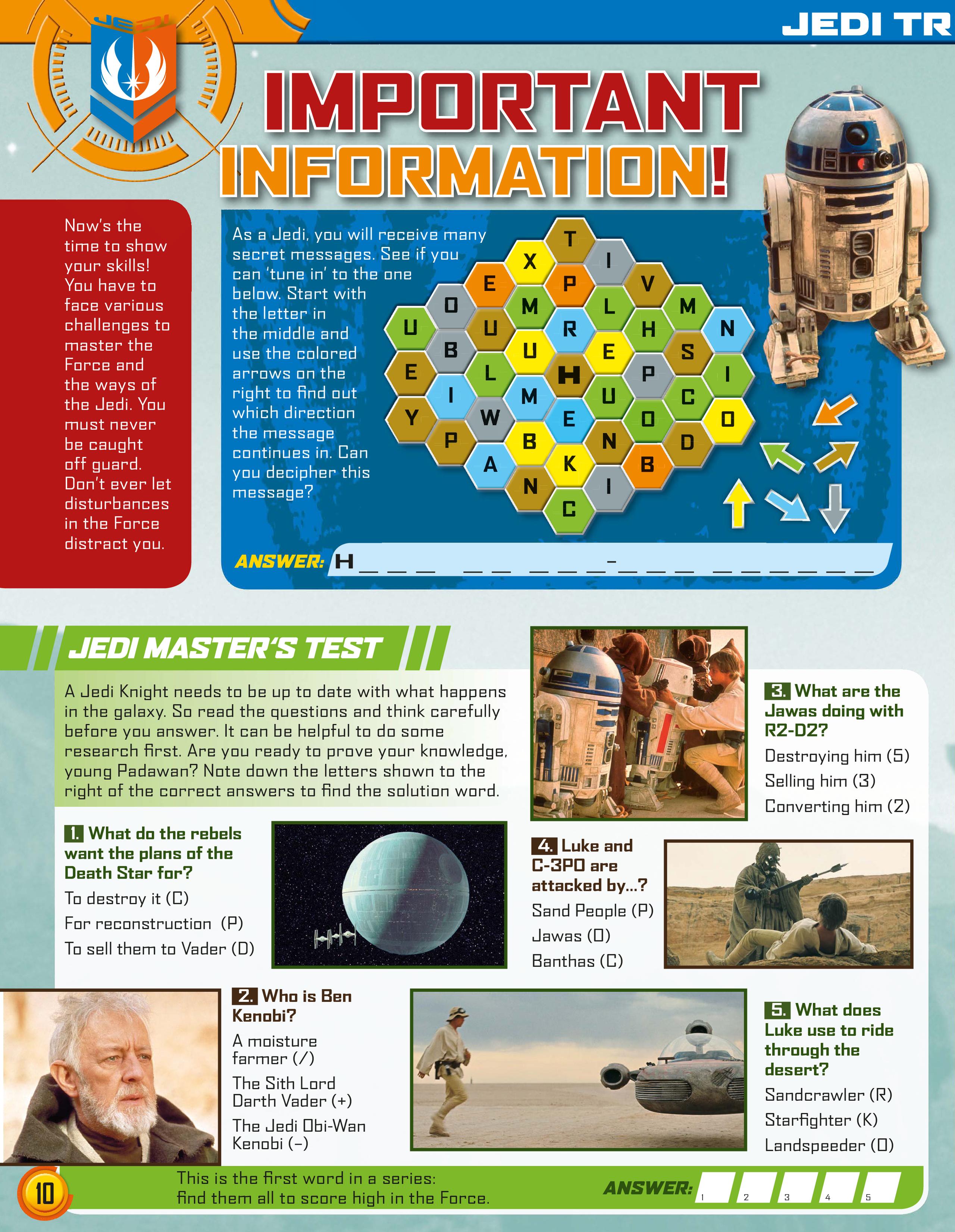 Read online Star Wars Jedi Master Magazine comic -  Issue #4 - 10