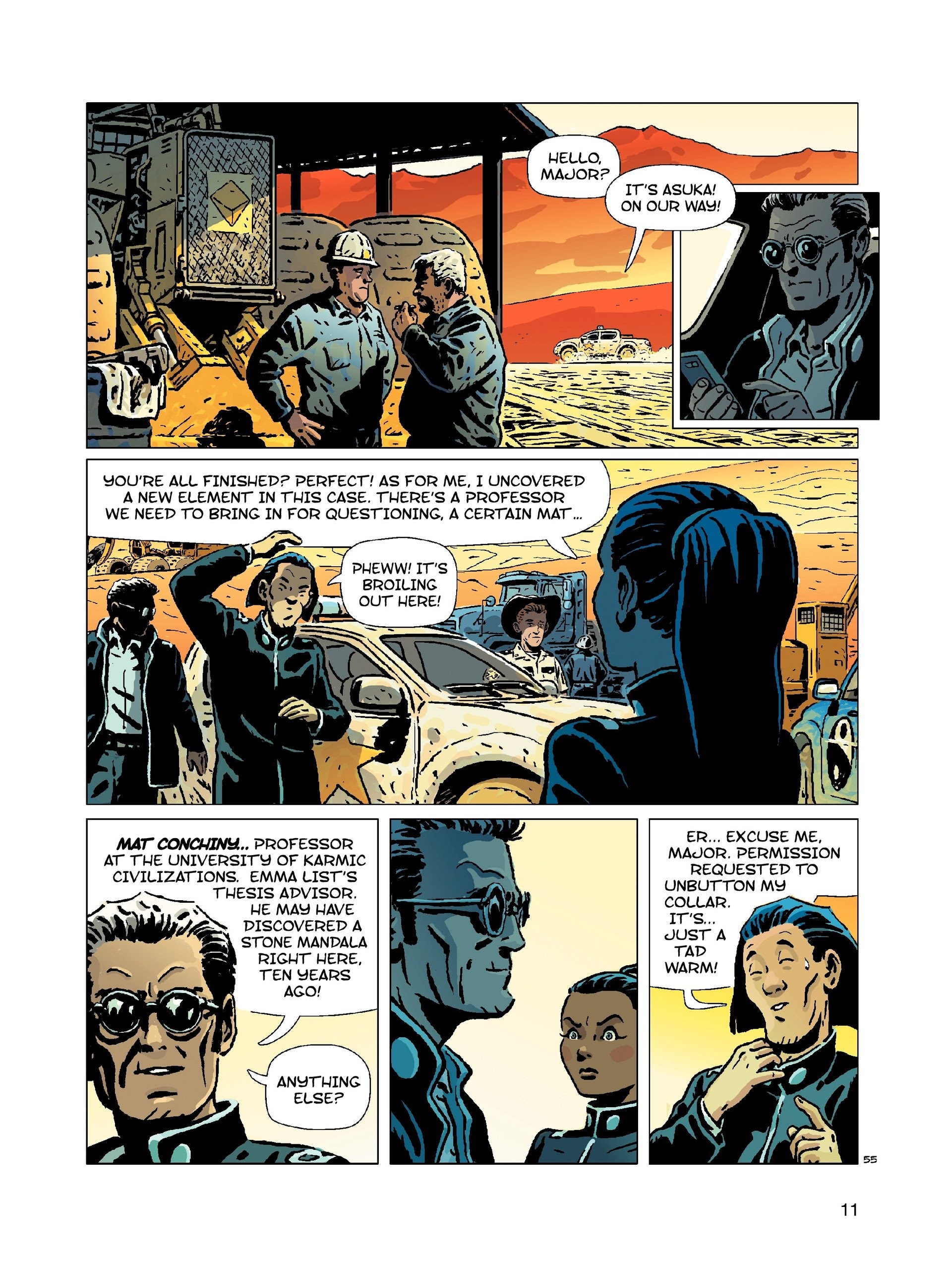 Read online Karma City comic -  Issue #3 - 12